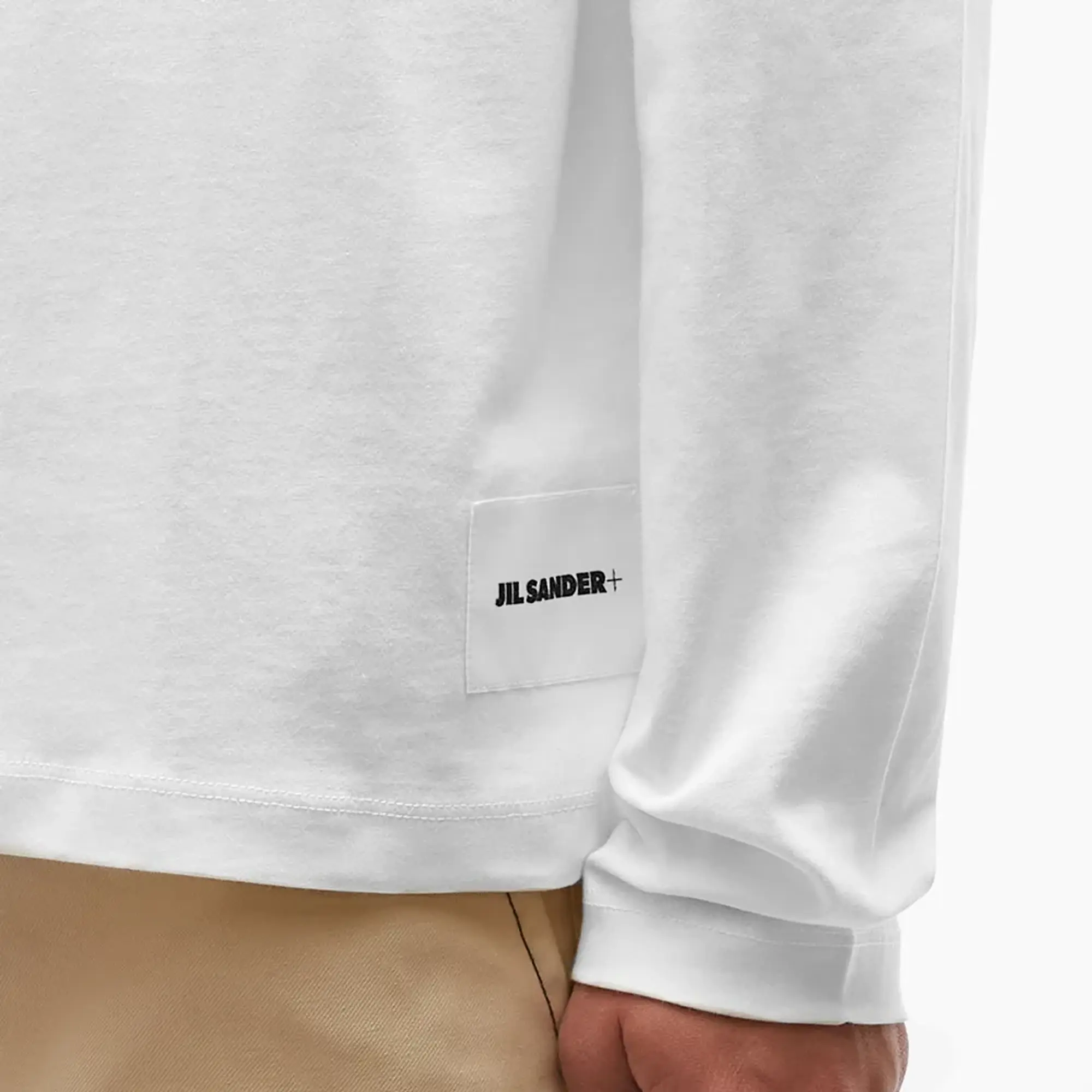Jil Sander Men's Long Sleeve T-Shirt - 3 Pack White