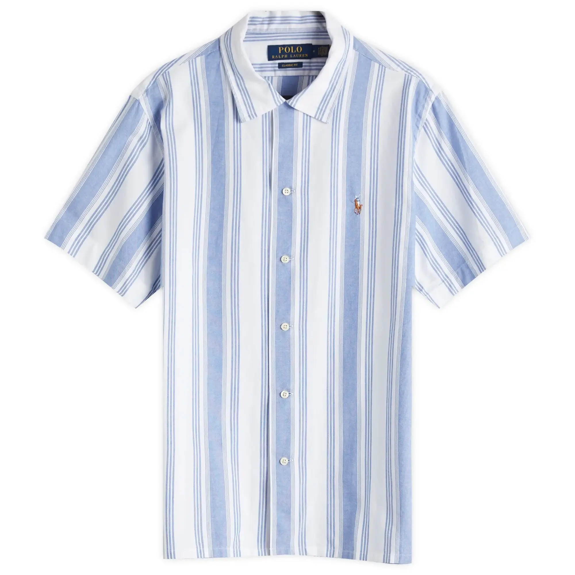 Polo Ralph Lauren Striped SS Shirt - White / Blue