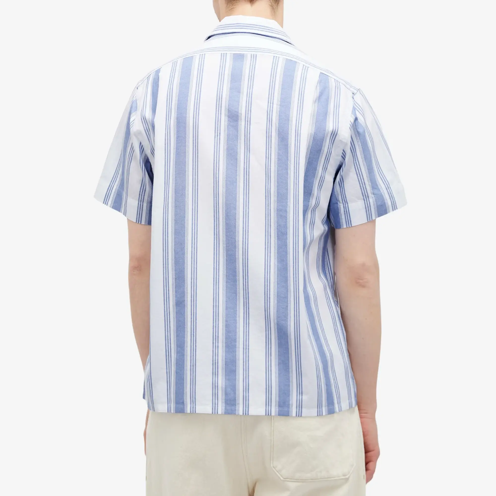 Polo Ralph Lauren Striped SS Shirt - White / Blue