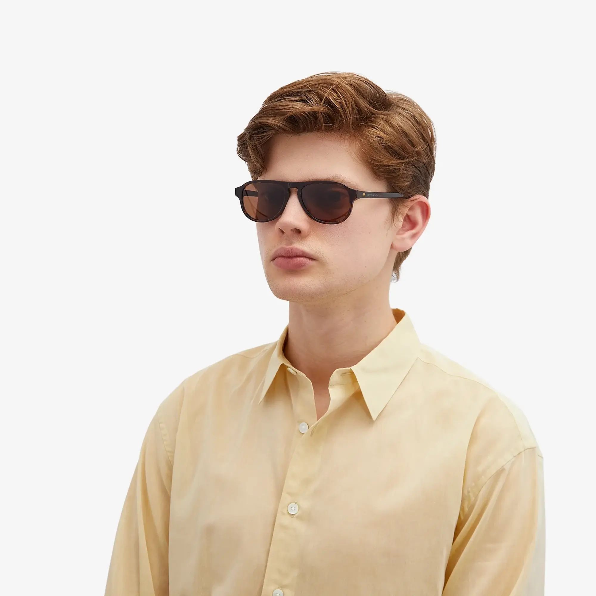 Bottega Veneta Eyewear Bottega Veneta BV1292S Sunglasses Havana/Brown