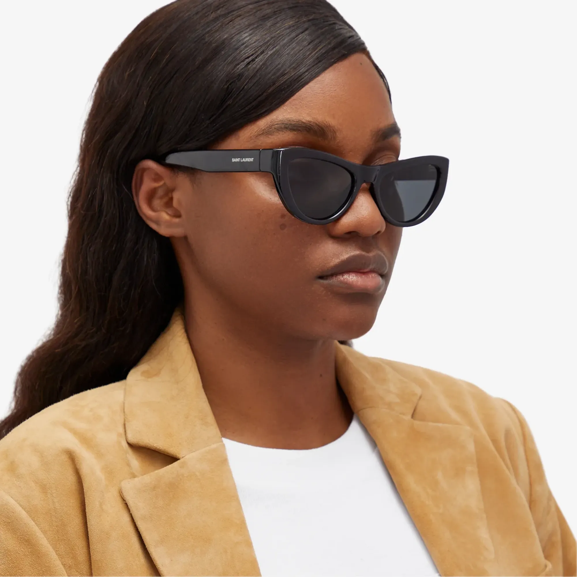 NWT Saint Laurent  SL676 005 Cat Eye Sunglasses Saint Laurent SL-676 001 Sunglasses Women main image 3
