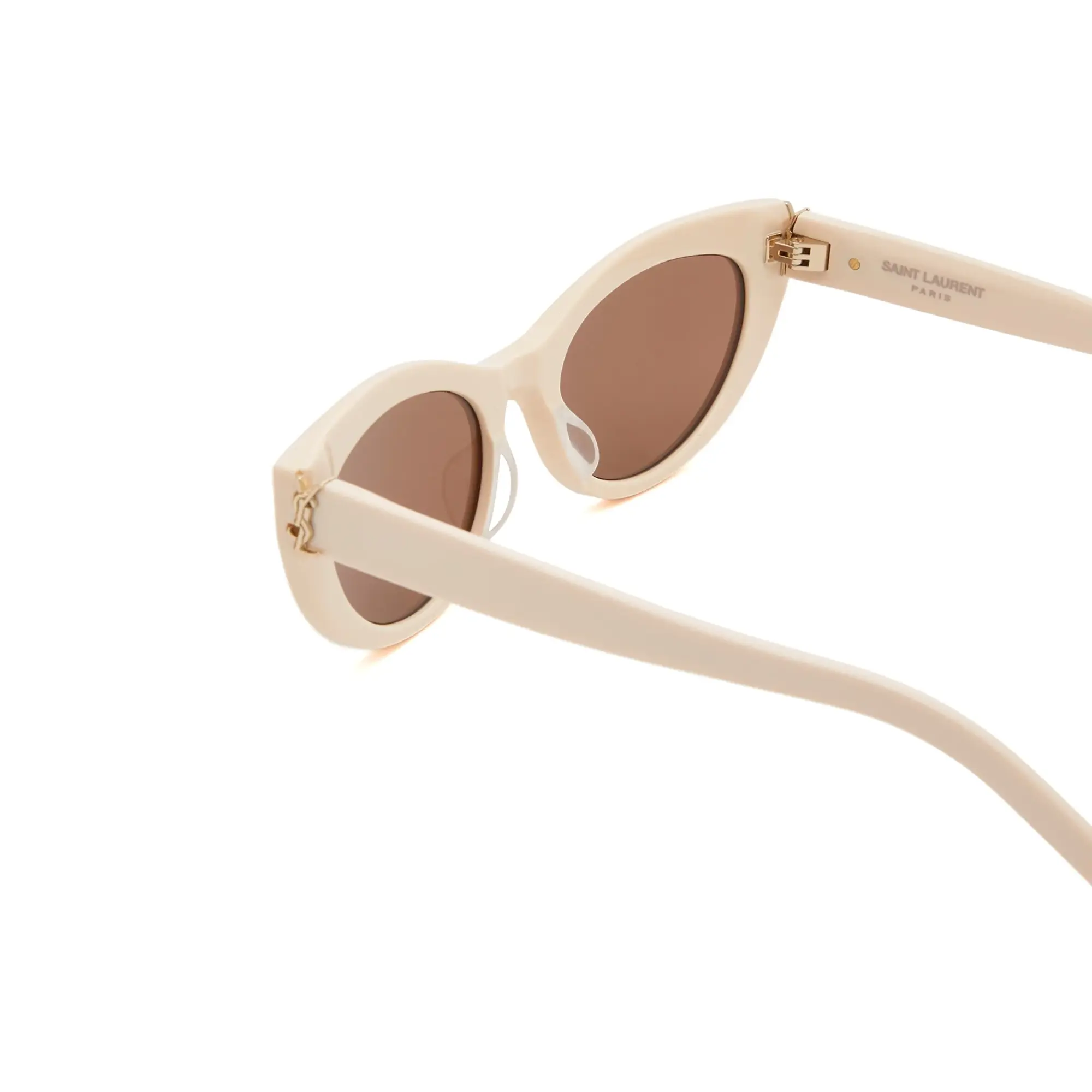 Saint Laurent Sunglasses Saint Laurent SL 676 Sunglasses Beige/Brown