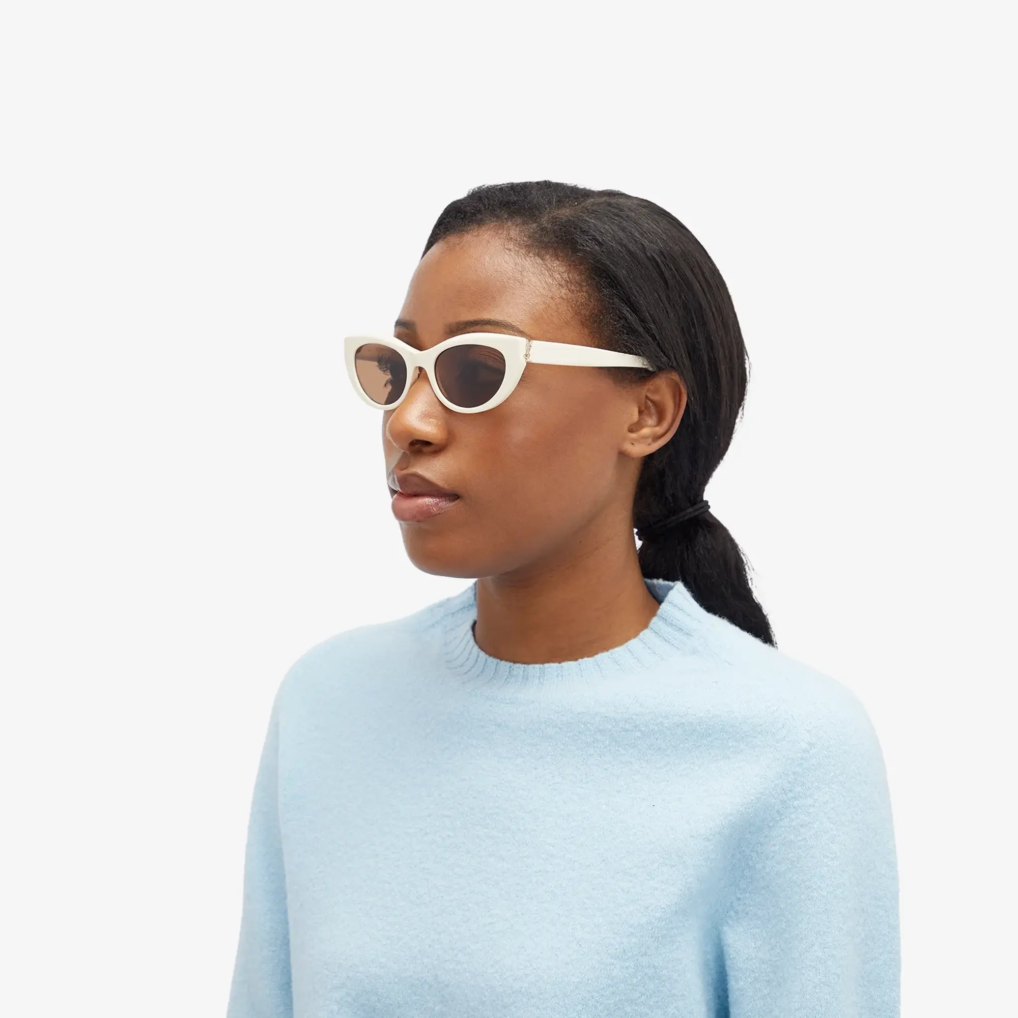 Saint Laurent Sunglasses Saint Laurent SL 676 Sunglasses Beige/Brown