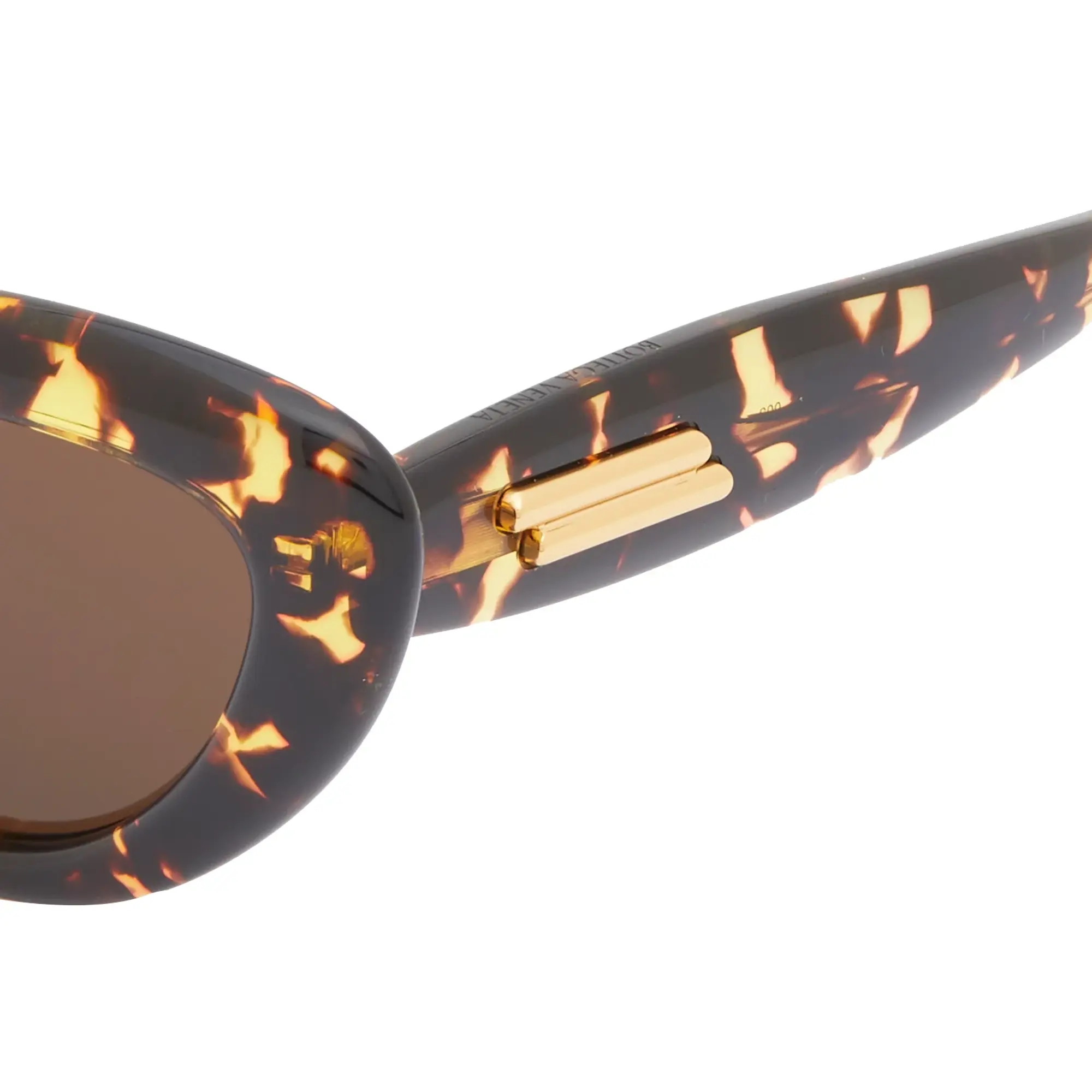 Bottega Veneta Eyewear Bottega Veneta BV1282S Sunglasses Havana/Brown