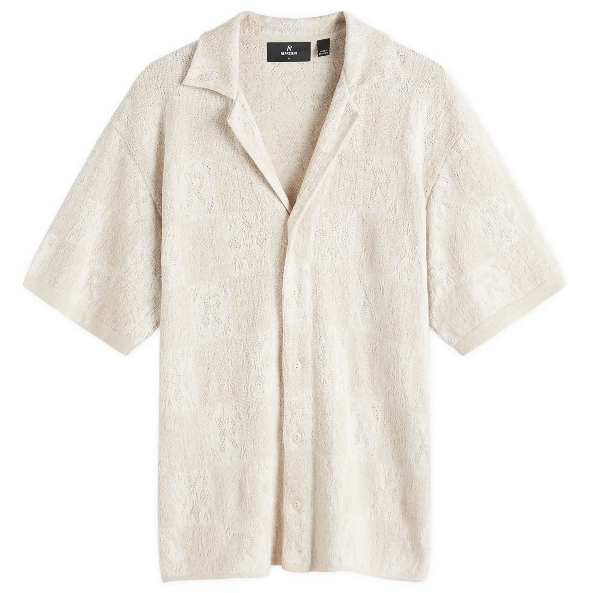 Represent Men's Crochet Shirt Multi