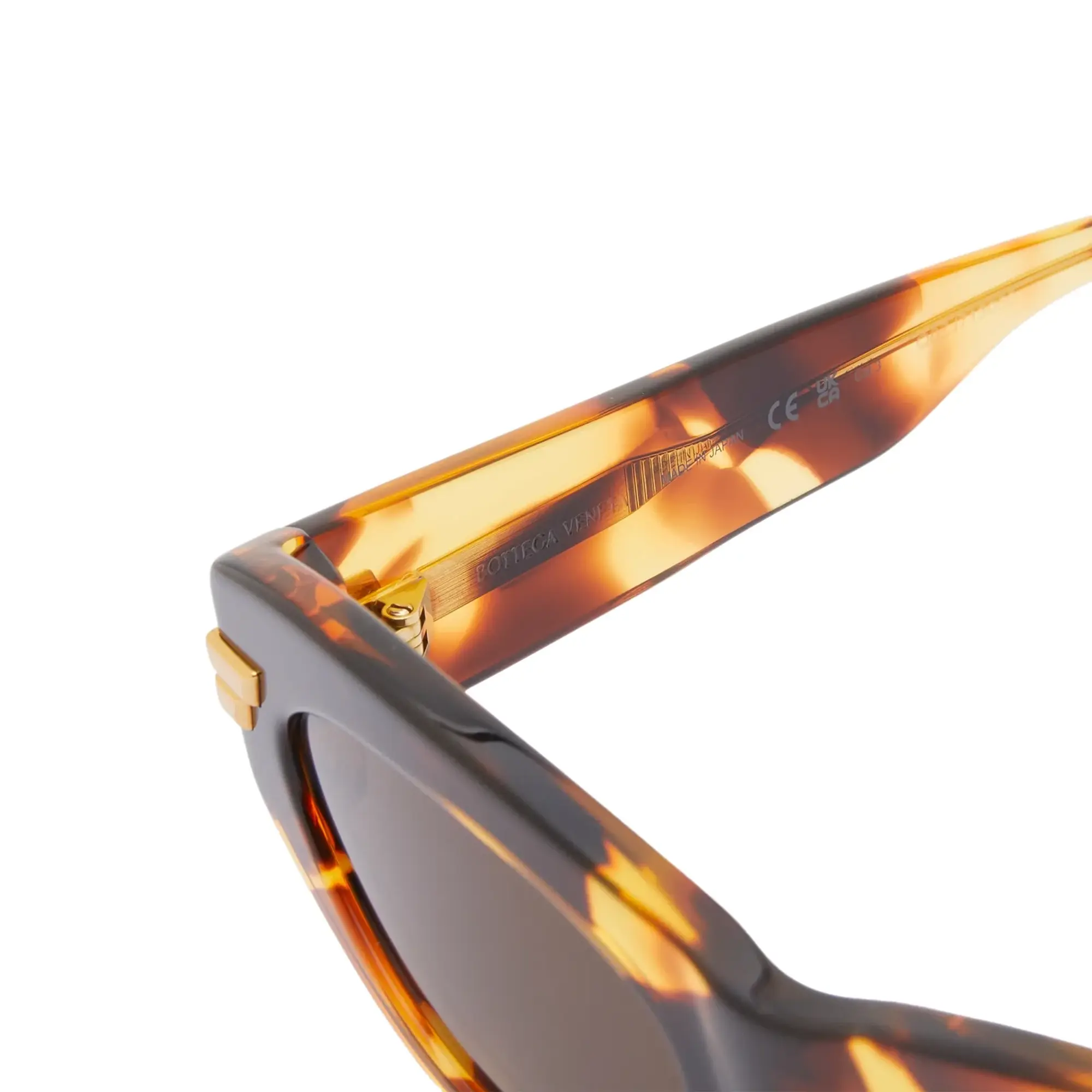 Bottega Veneta Eyewear Bottega Veneta BV1189S Sunglasses Havana/Brown