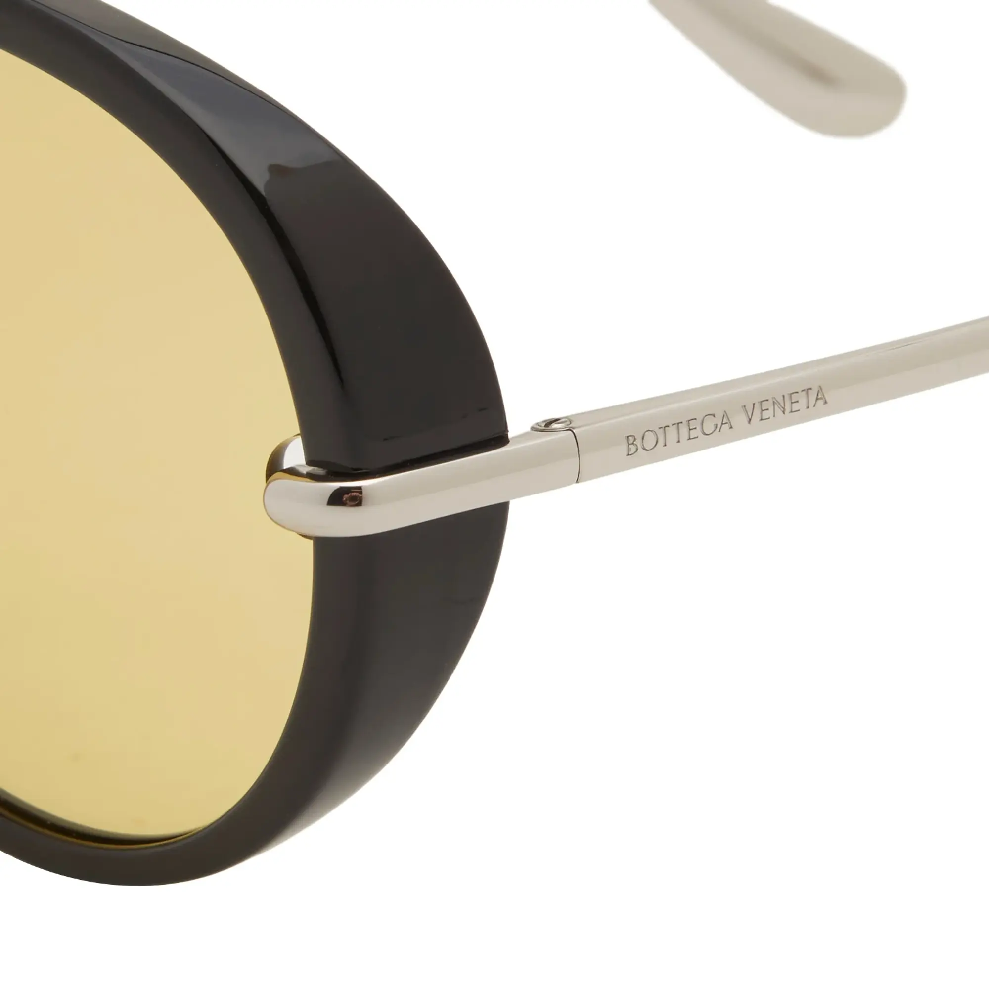 Bottega Veneta Eyewear Bottega Veneta BV1274S Sunglasses Black/Yellow