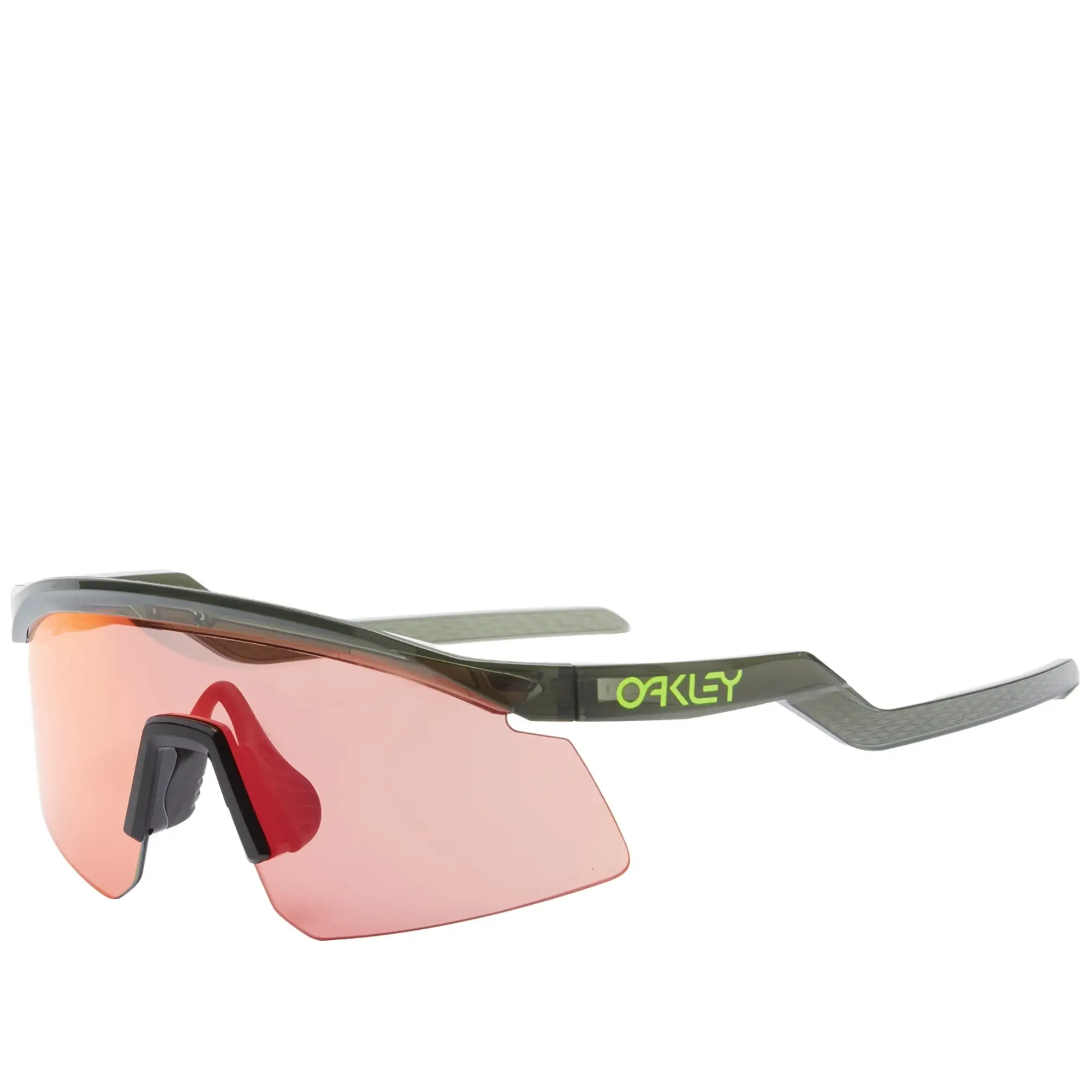 Oakley Women's Hydra Sunglasses Olive Ink/Prizm Trail Torch