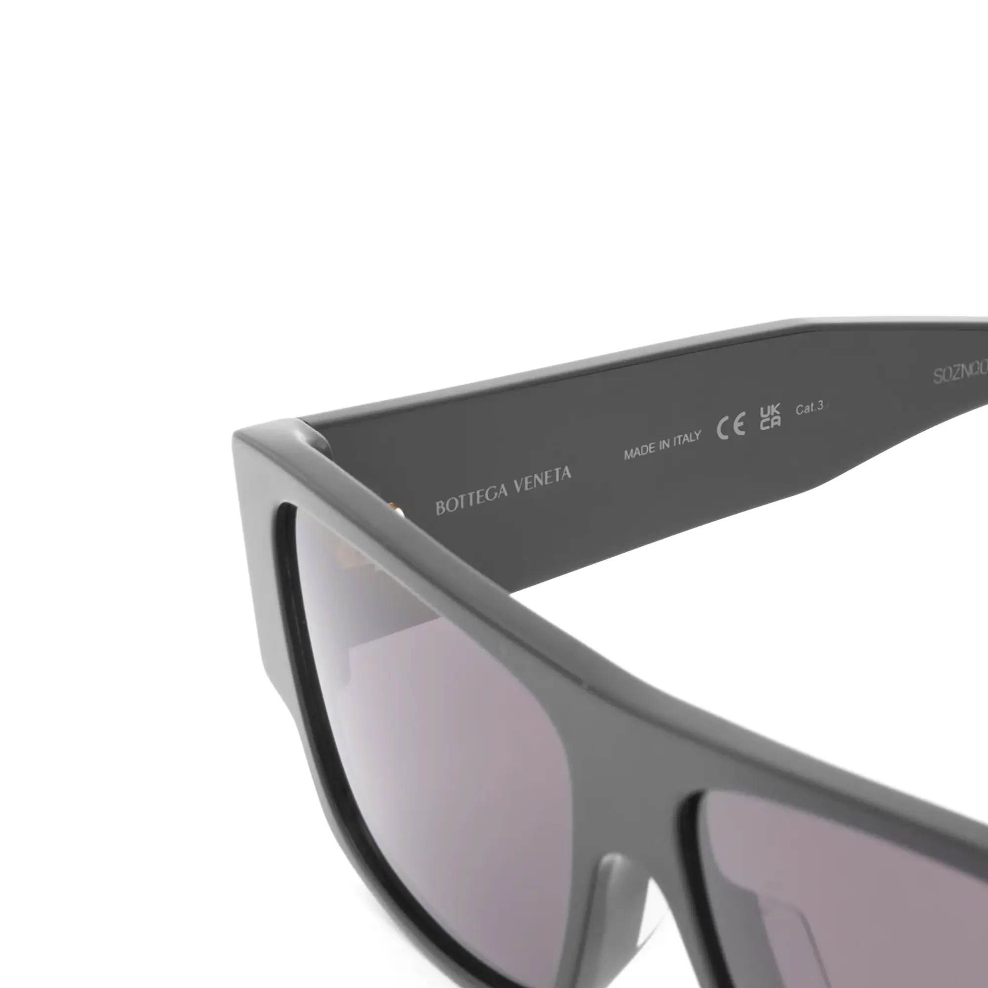 Bottega Veneta Eyewear Bottega Veneta BV1286S Sunglasses Black/Grey