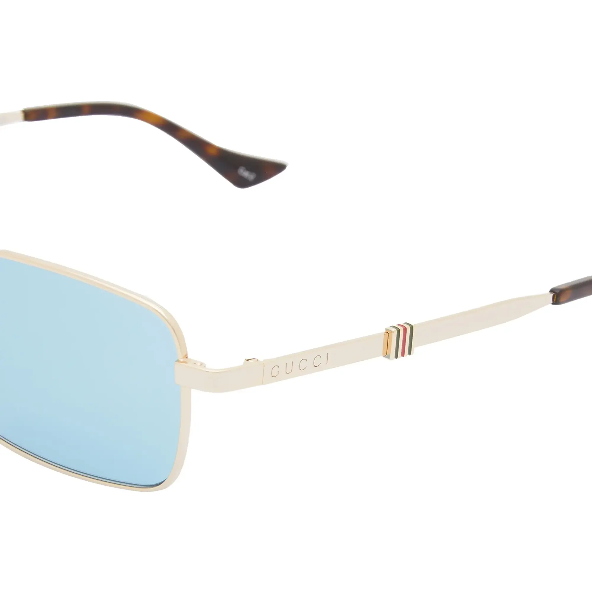 Gucci Men's Eyewear GG1495S Sunglasses Gold/Blue