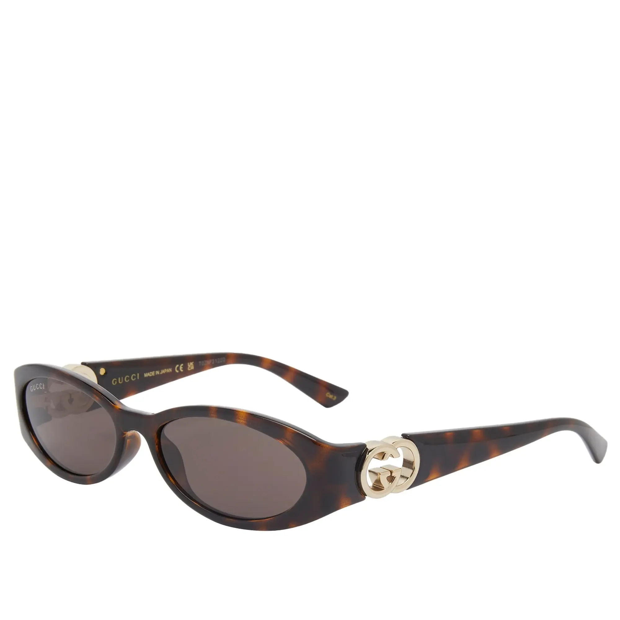 Gucci Women's Eyewear GG1660S Sunglasses Havana/Brown