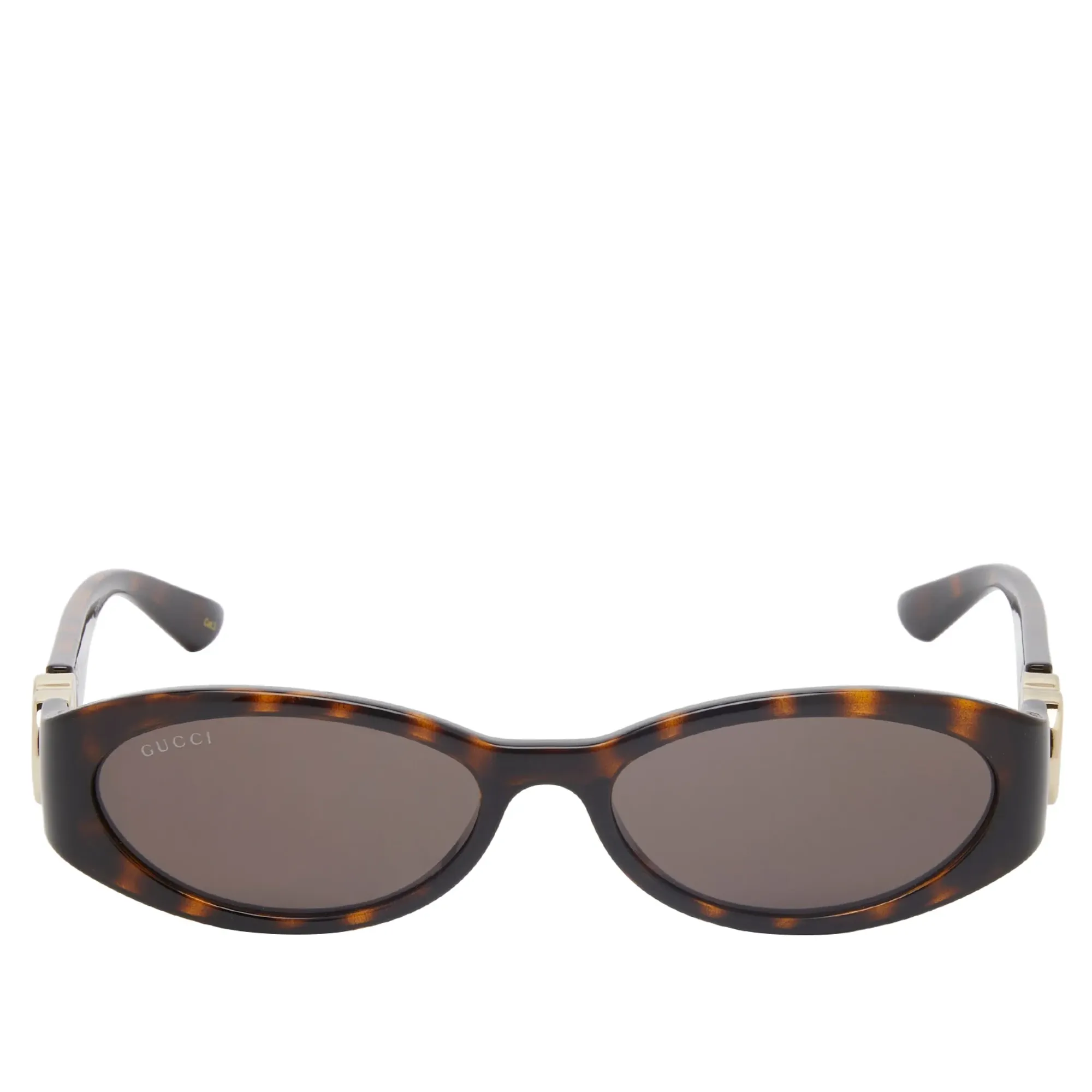 Gucci GG1660S Havana/Brown (002) Sunglasses With Case Gucci Gg1660s Havana Female Oval Sunglasses | Eyewear Index main image 2