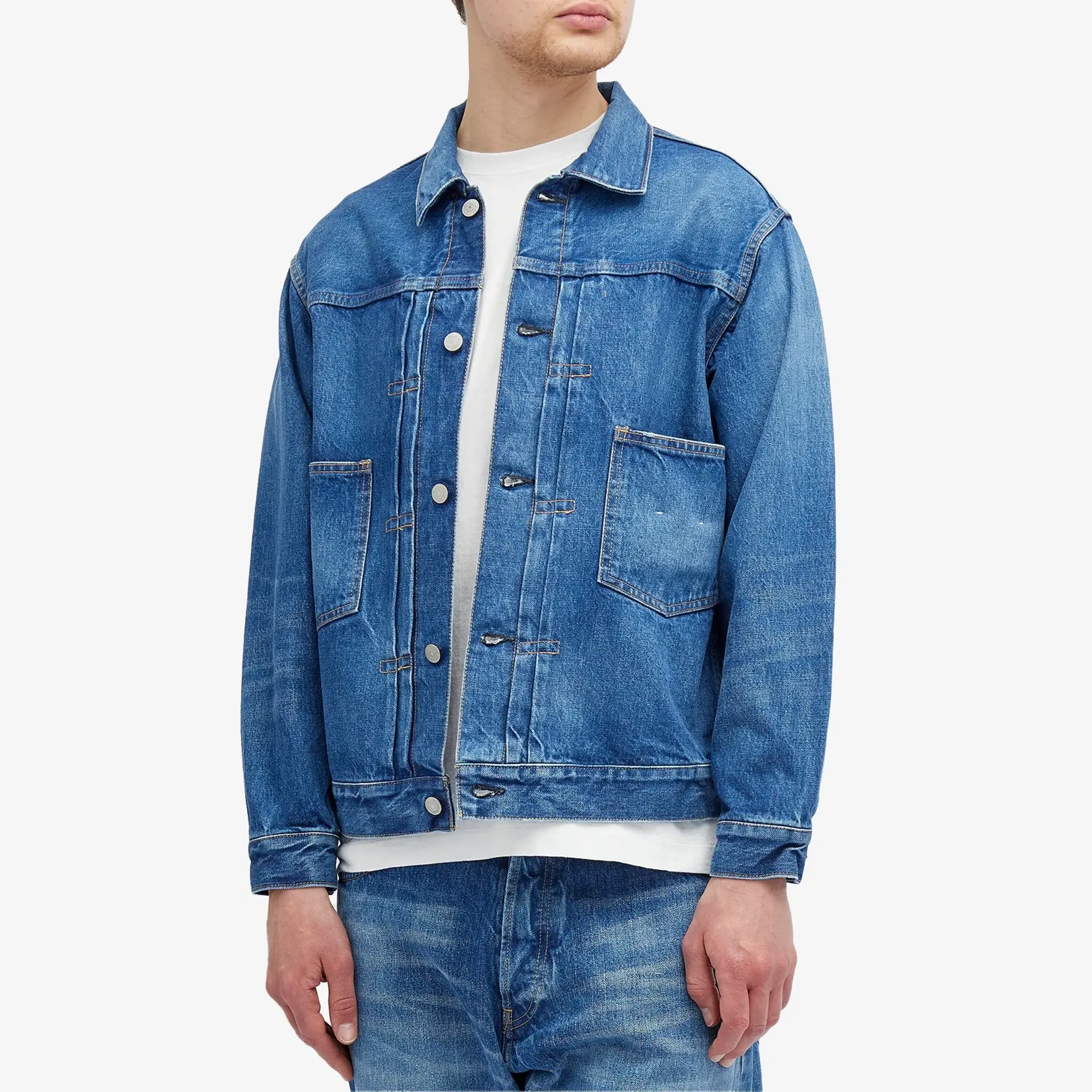 Ordinary Fits Men's Denim Jacket Blue