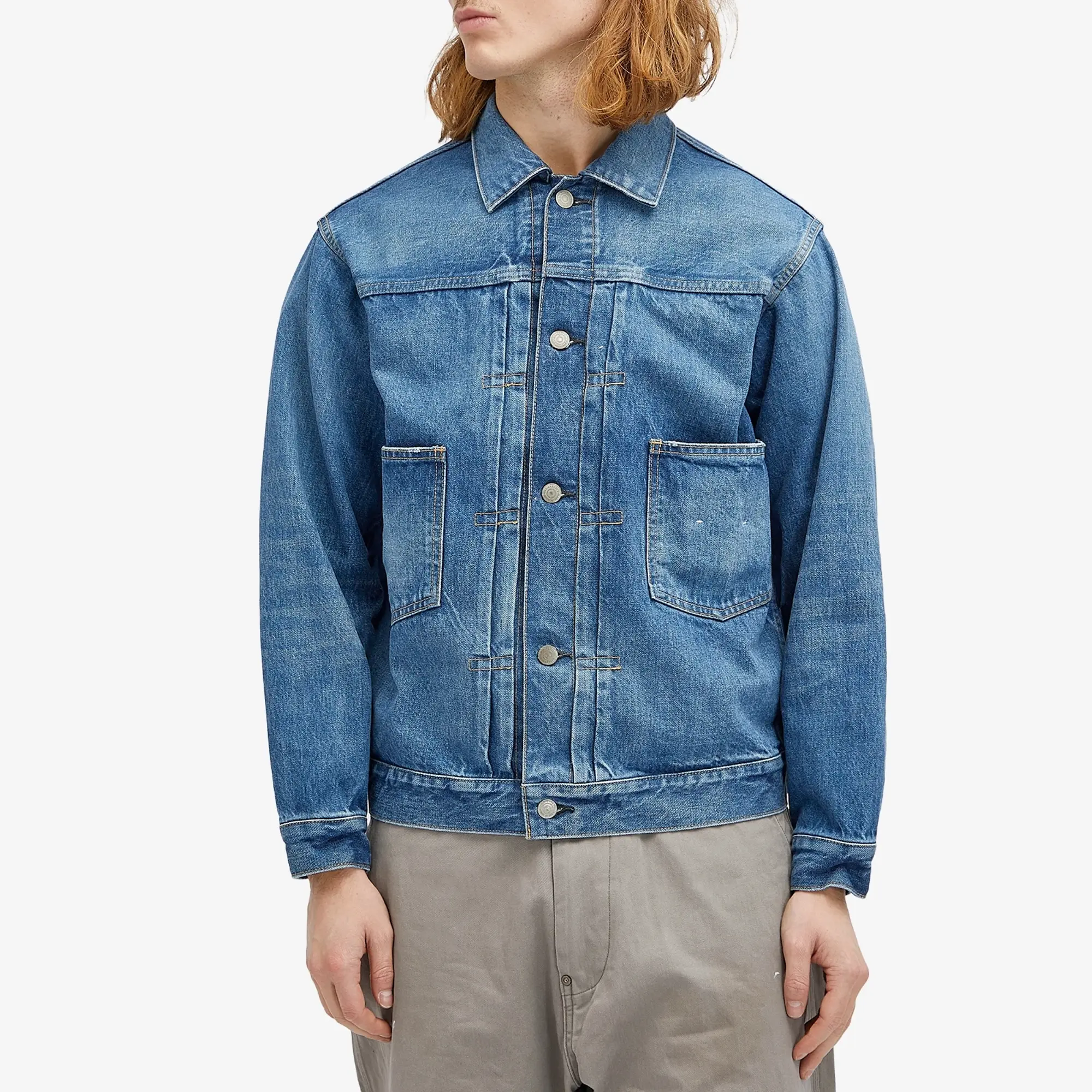 Ordinary Fits Men's Denim Jacket Blue