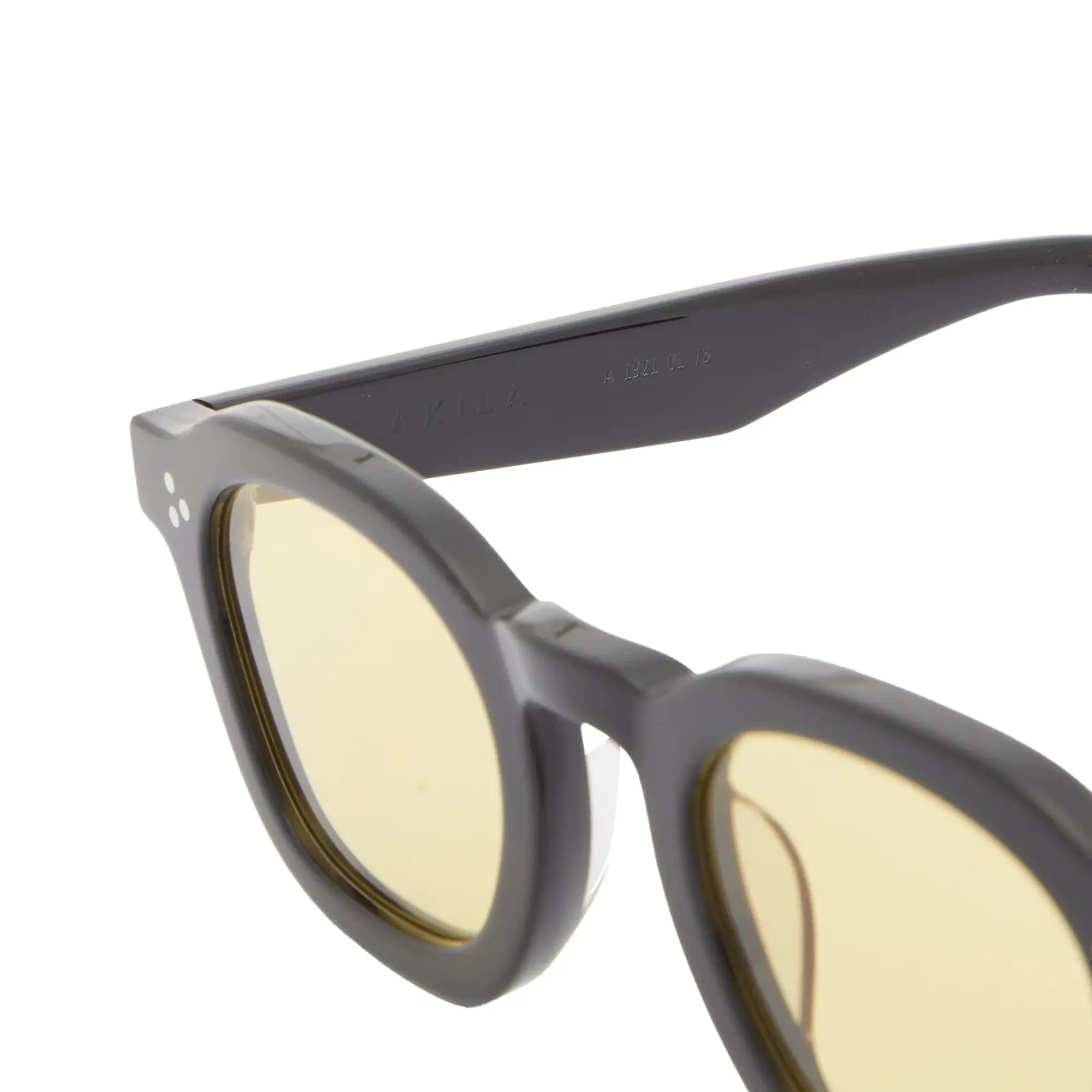 AKILA Men's Logos Sunglasses Black/Yellow