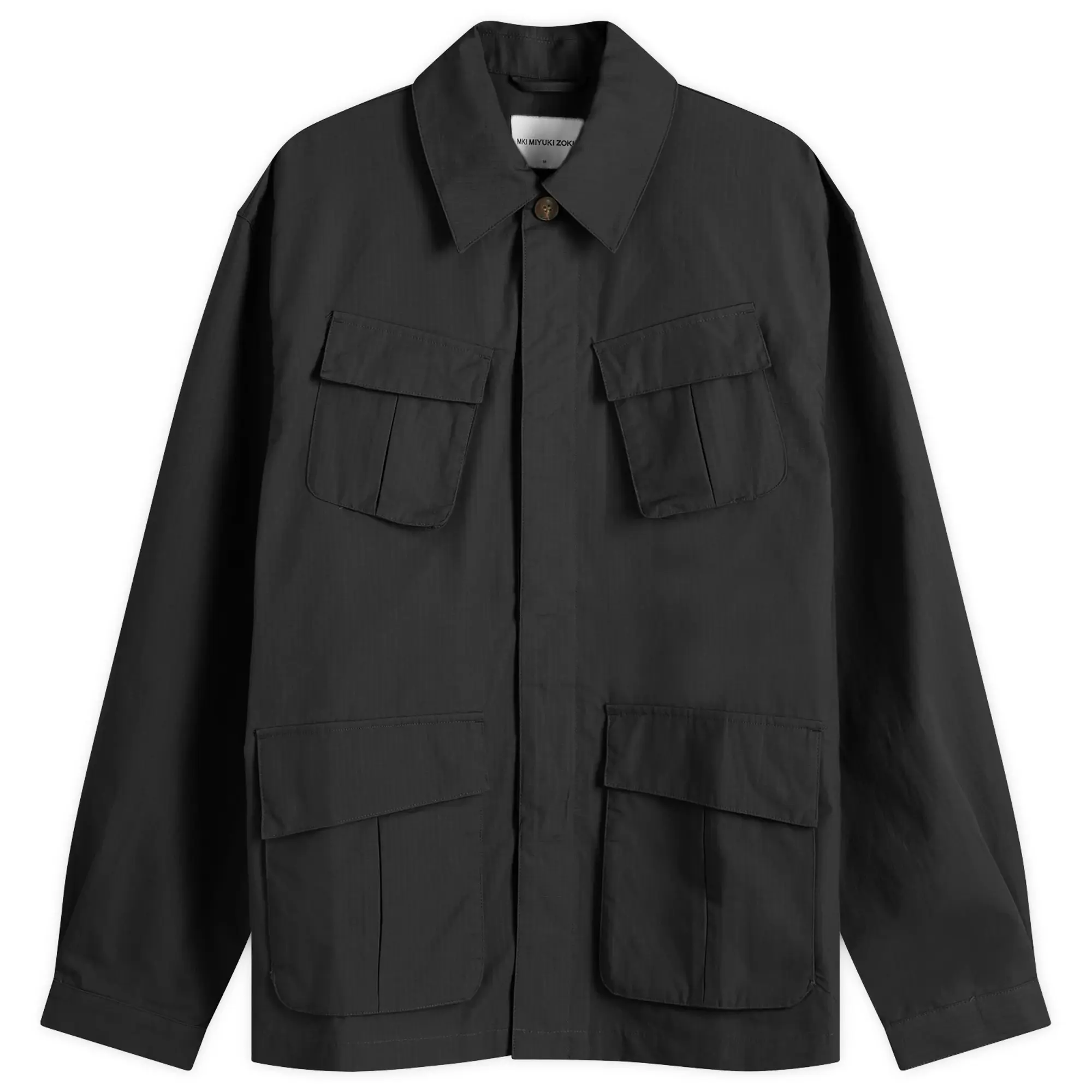 MKI Men's Ripstop Cargo Jacket Black