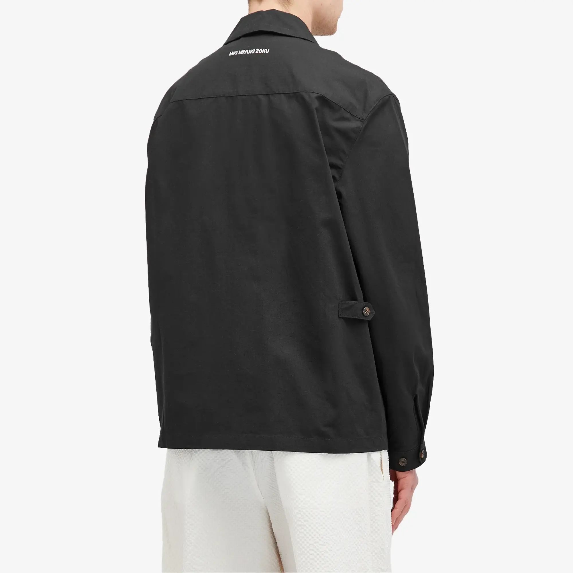 MKI Men's Ripstop Cargo Jacket Black