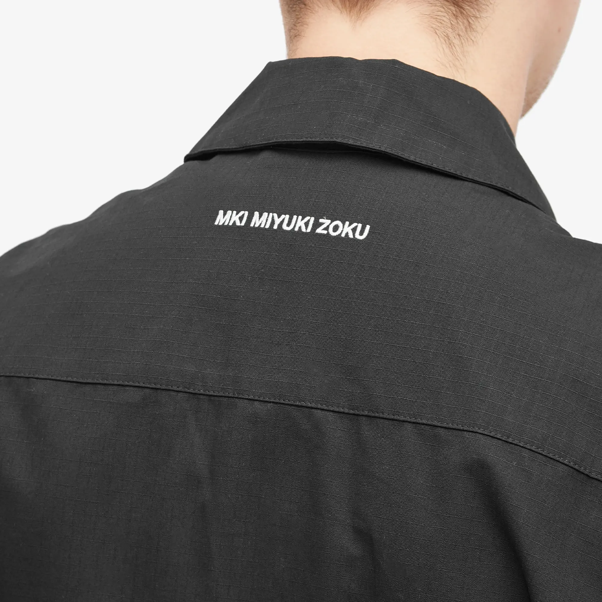 MKI Men's Ripstop Cargo Jacket Black