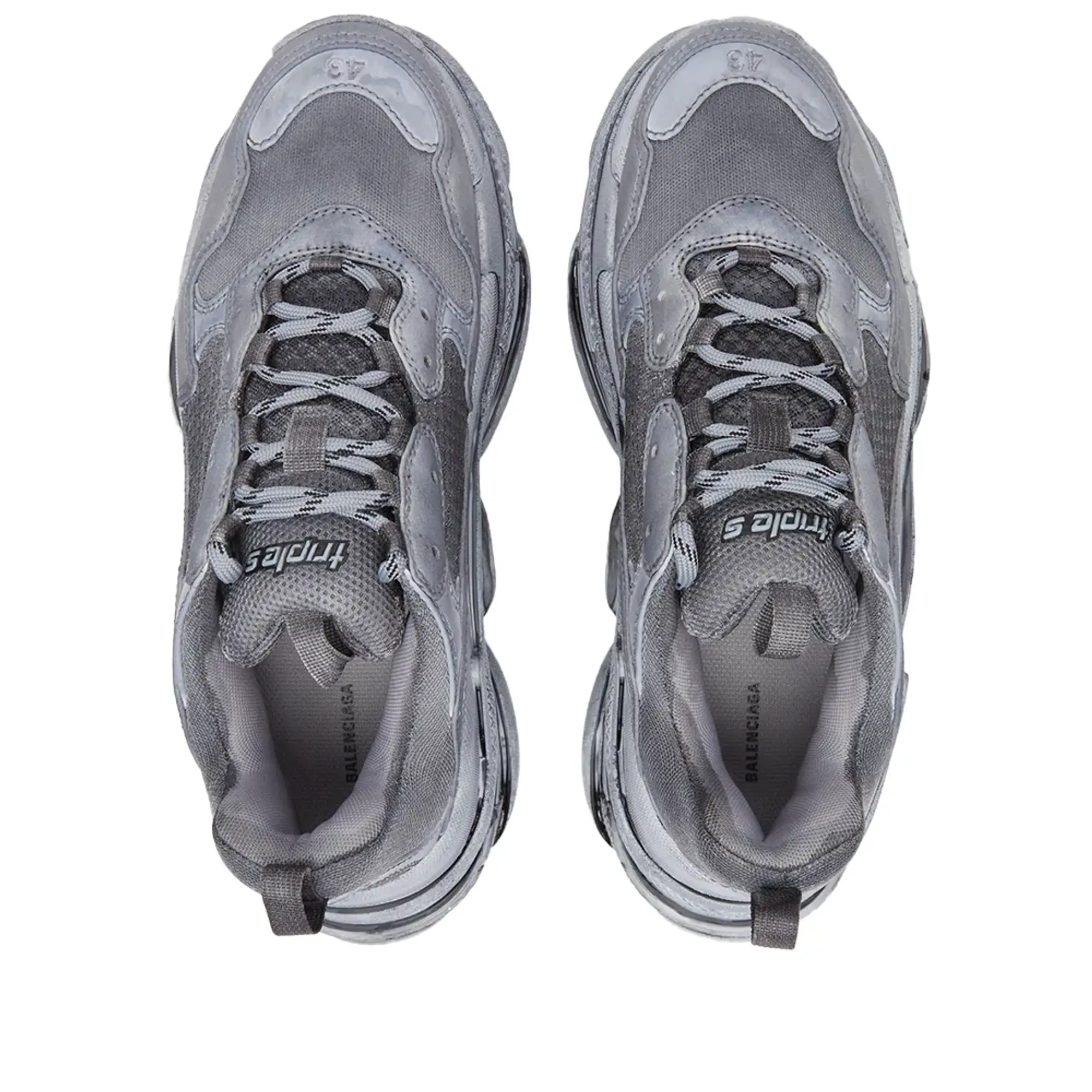 Balenciaga Men's Triple S Sneaker Grey