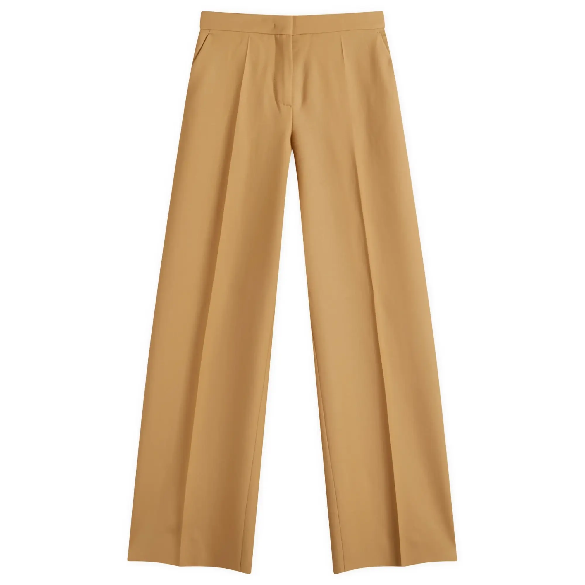 Max Mara Women's Wide Leg Trousers Honey