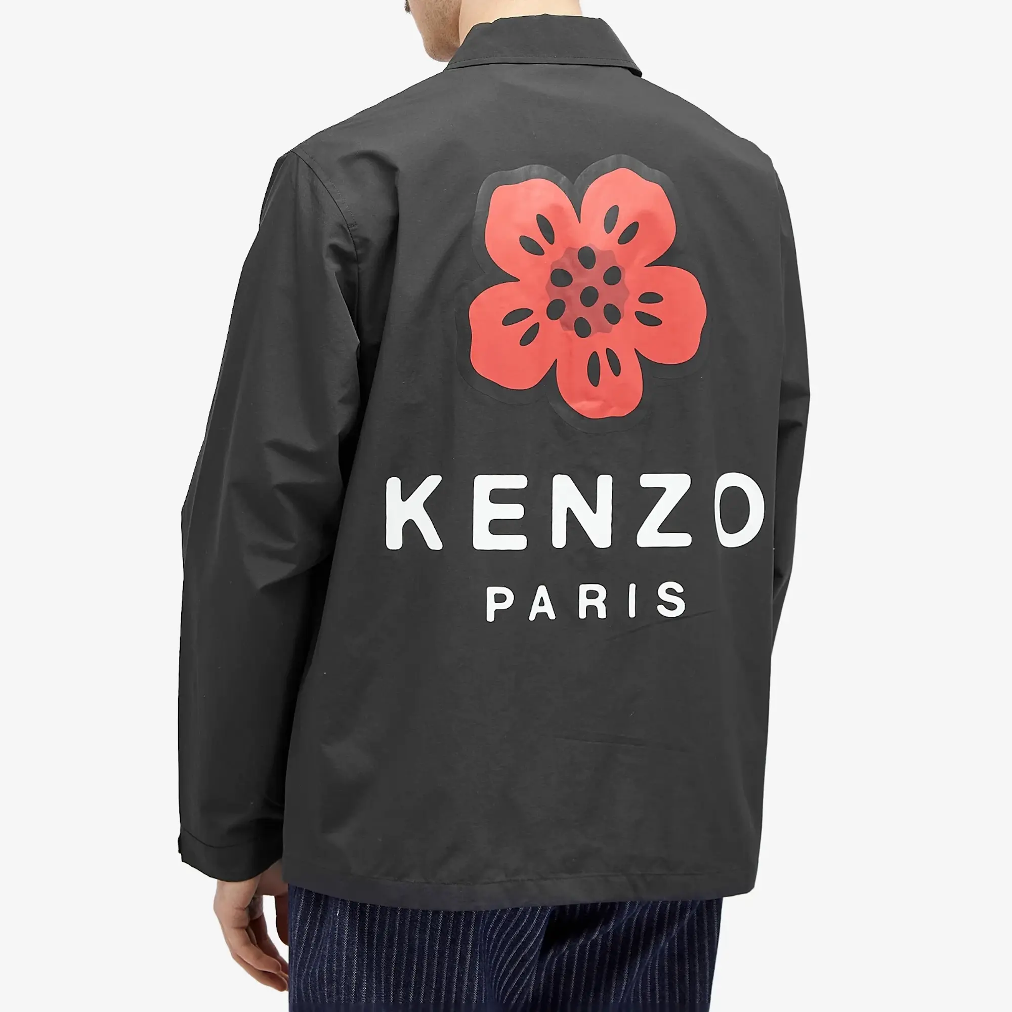 Kenzo Men's Boke Coach Jacket Black