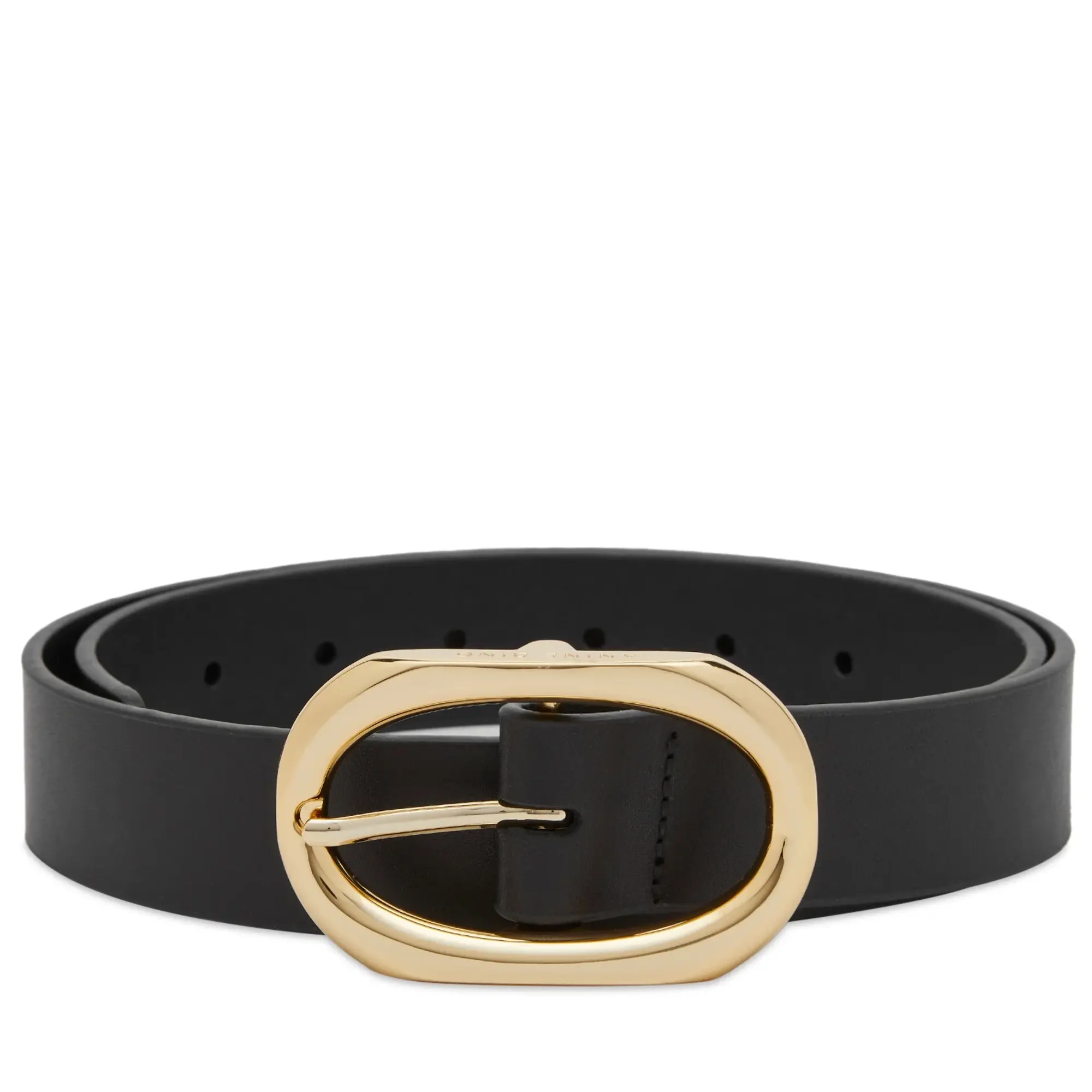 Anine Bing Women's Signature Link Belt Black