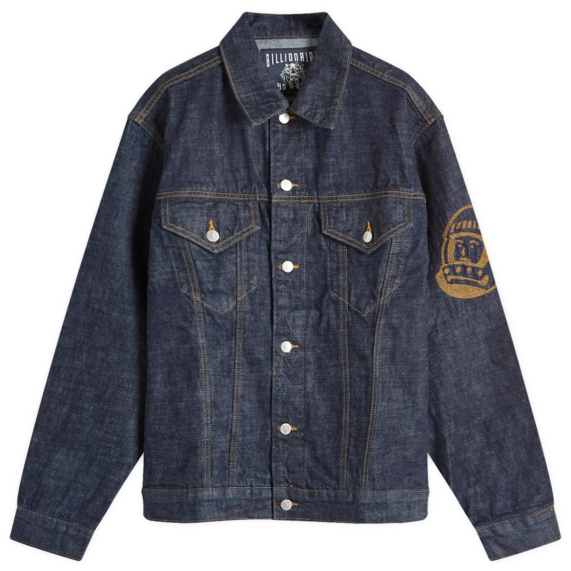 Billionaire Boys Club Men's Astro Selvedge Denim Jacket Indigo