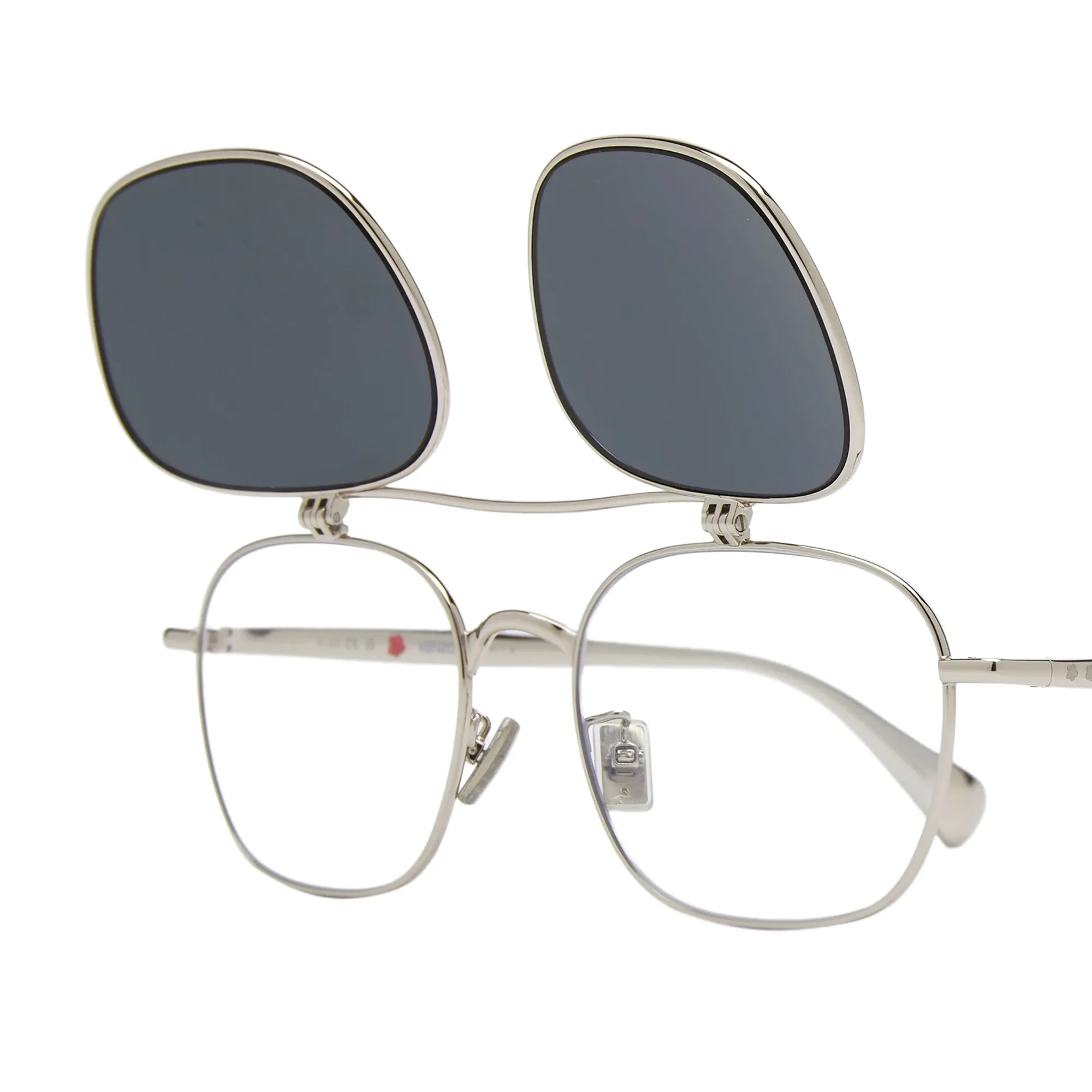 Kenzo Eyewear Kenzo KZ40188U Sunglasses Shiny Palladium/Green