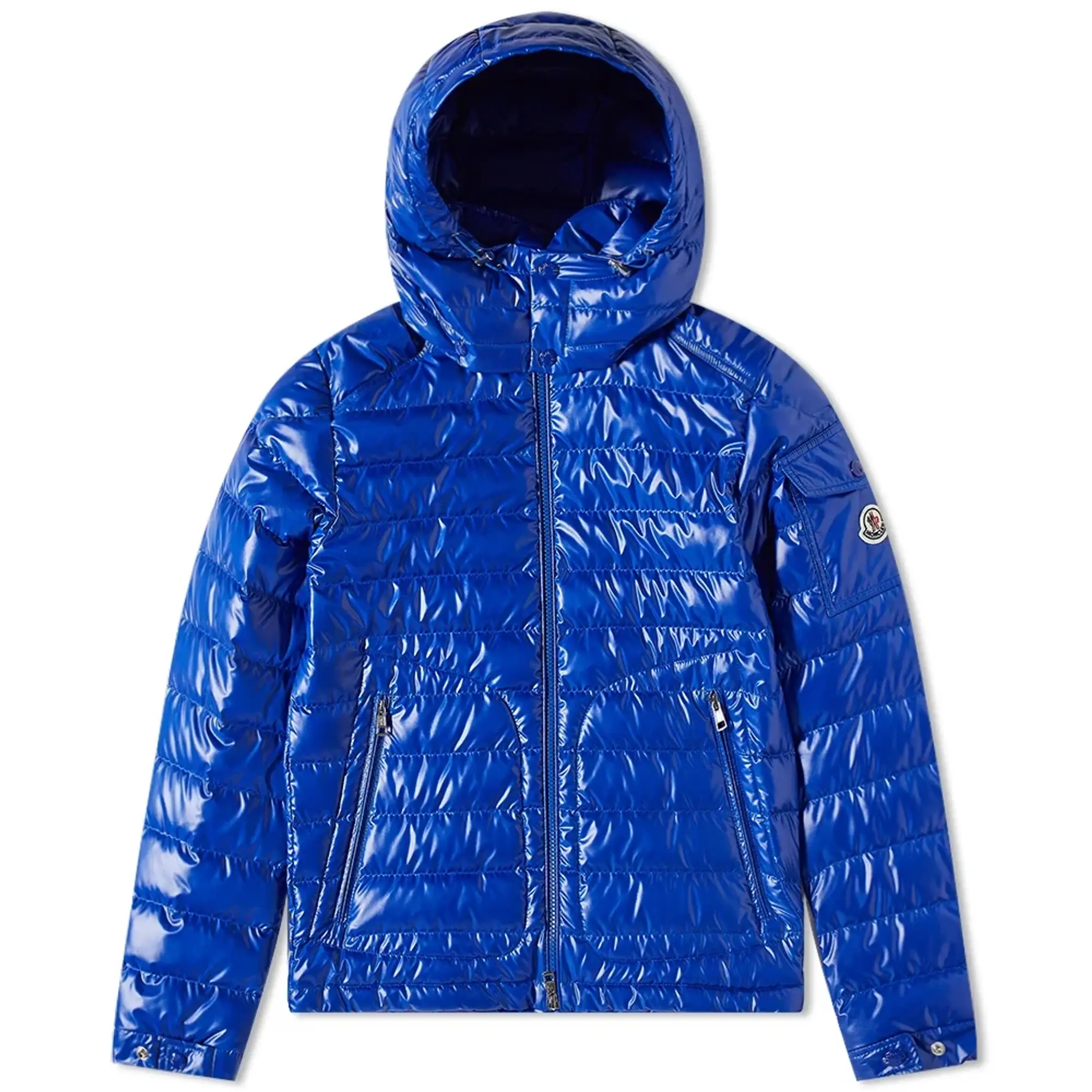 Mens blue moncler coat online