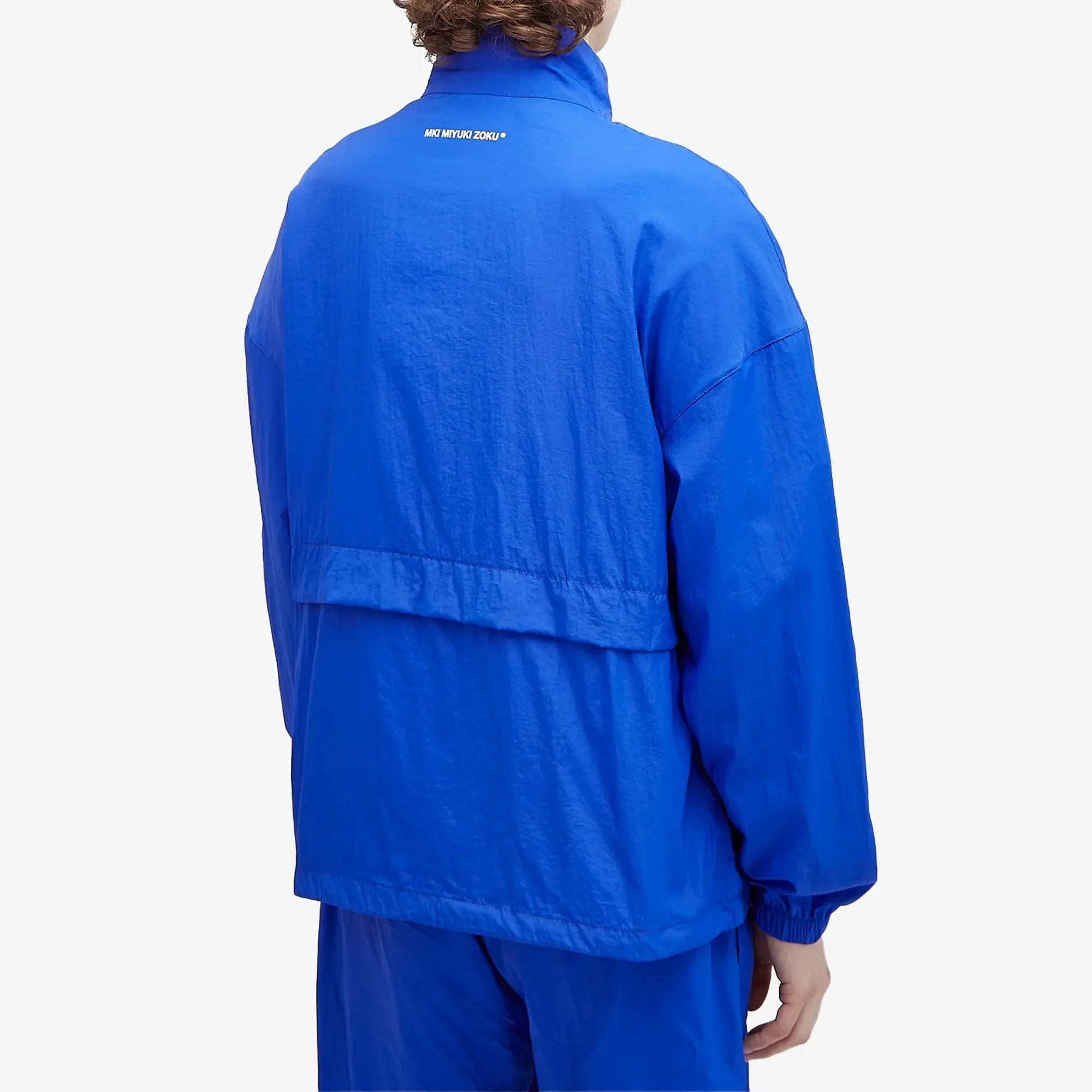MKI Men's Crinkle Nyon Track Jacket Royal Blue