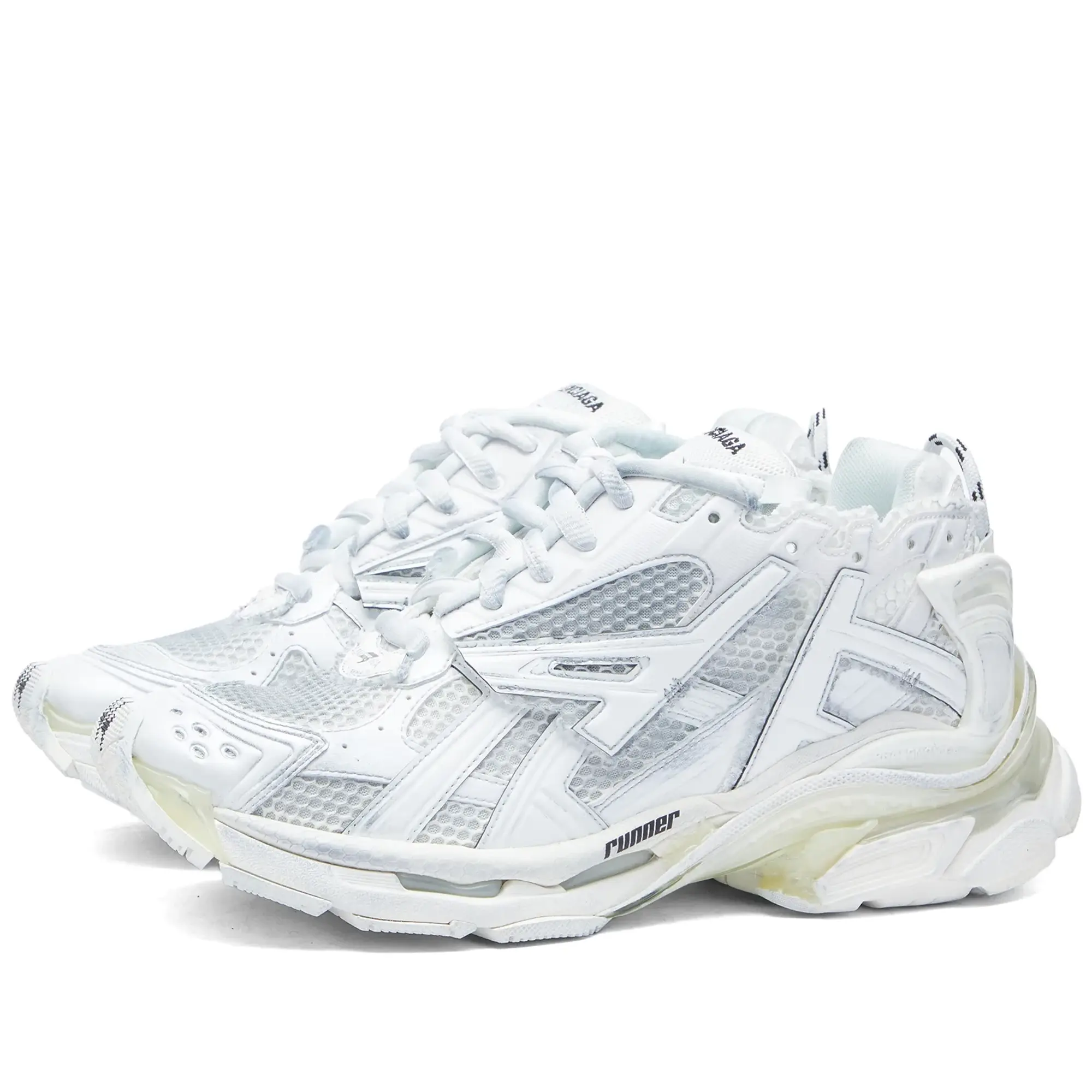 Balenciaga Men's Runner Sneaker White