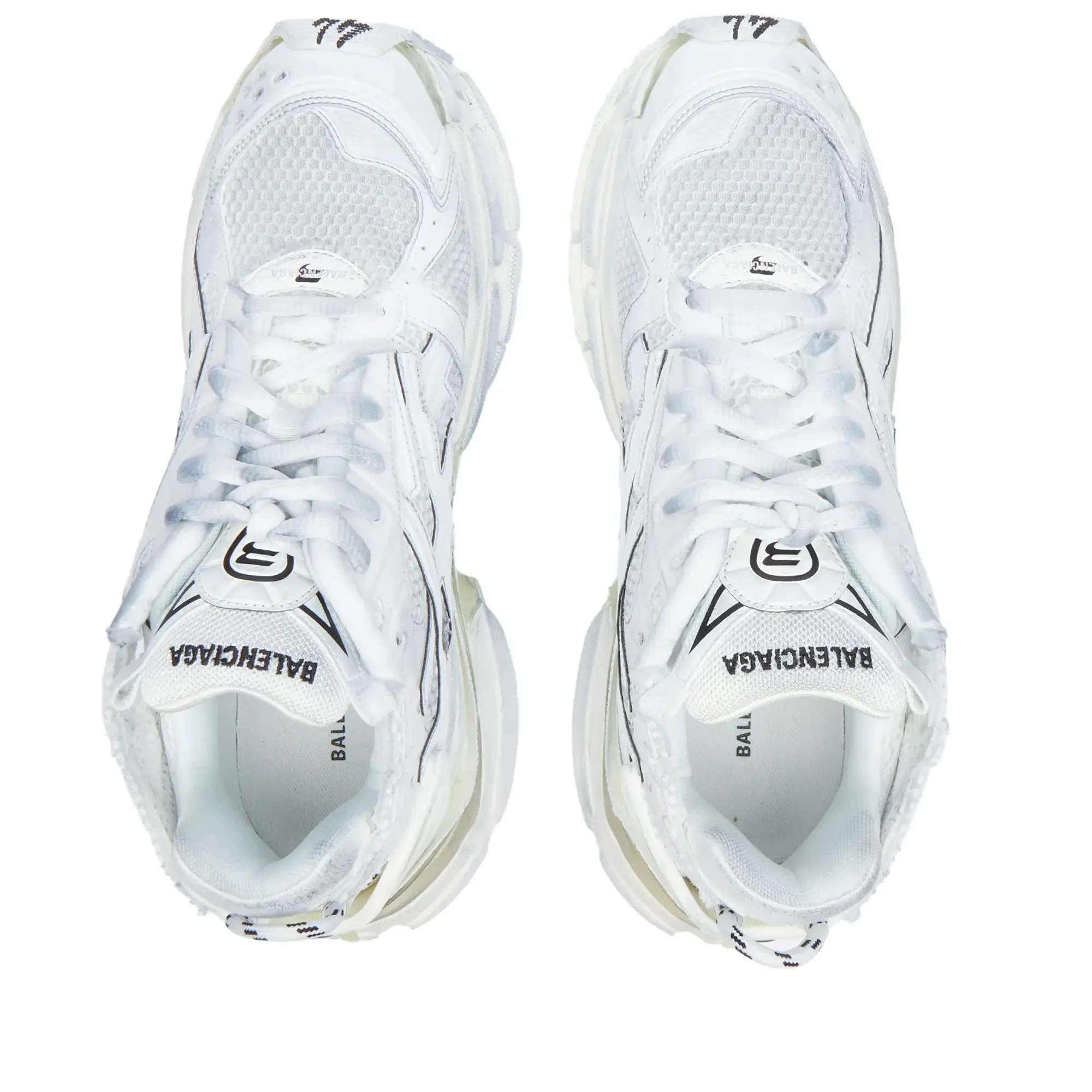Balenciaga Men's Runner Sneaker White