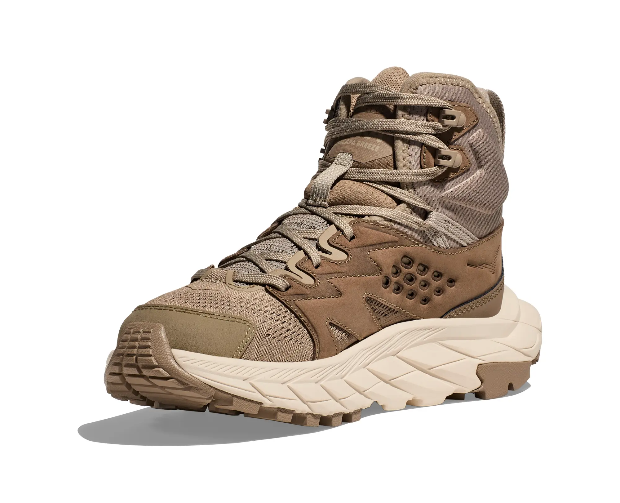 Hoka One One Women's W Anacapa Breeze Mid Dune/Eggnog