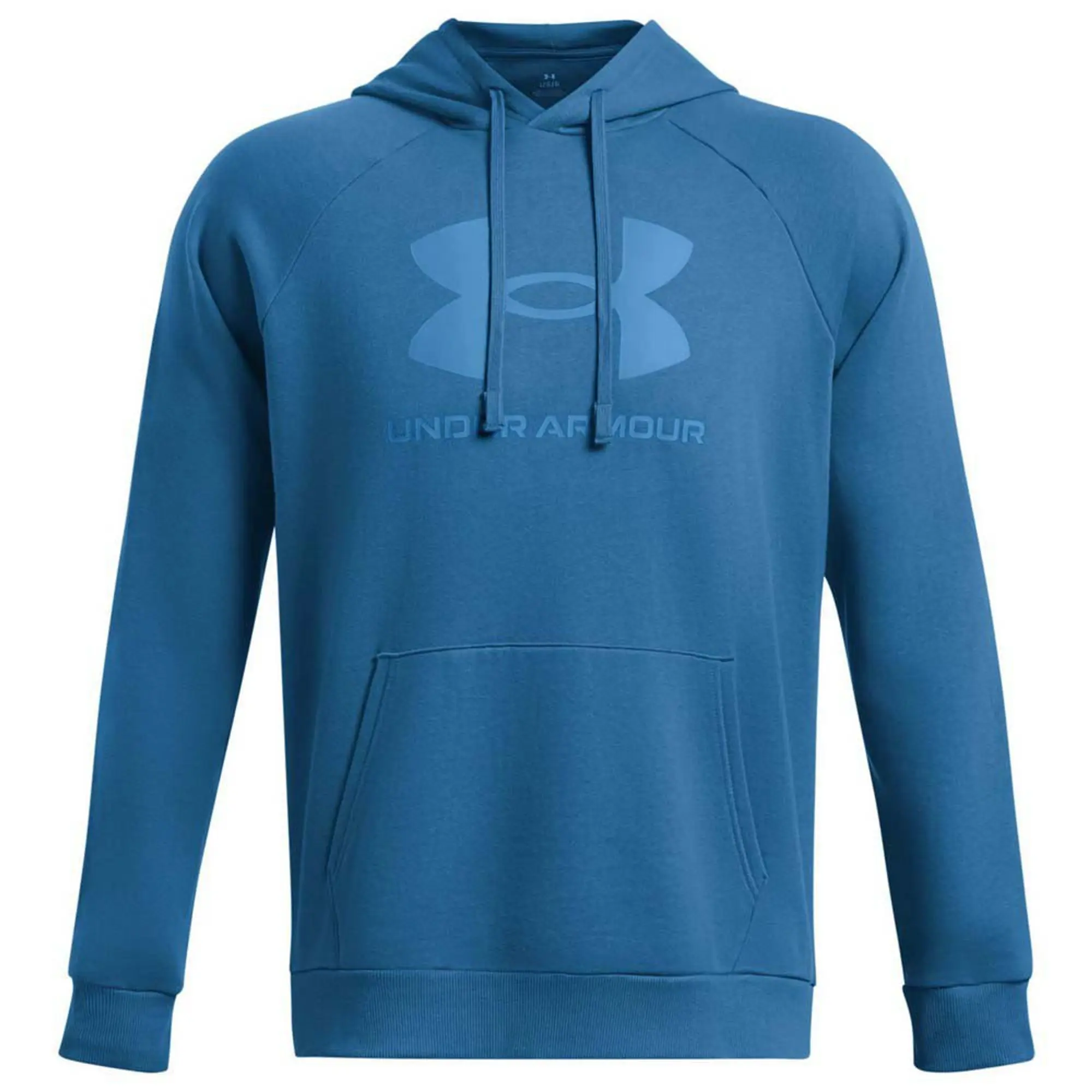 Under Armour Rival Fleece Logo Hoodie  - Blue