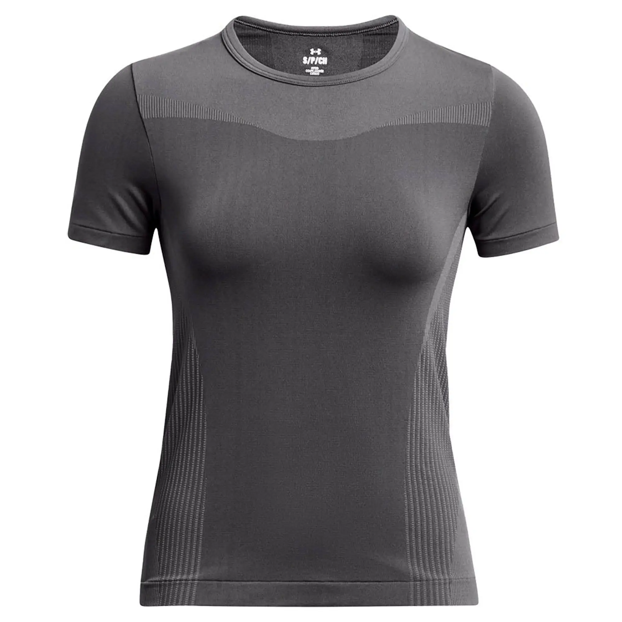 Under Armour Vanish Elite Seamless Short Sleeve T-shirt  - Grey