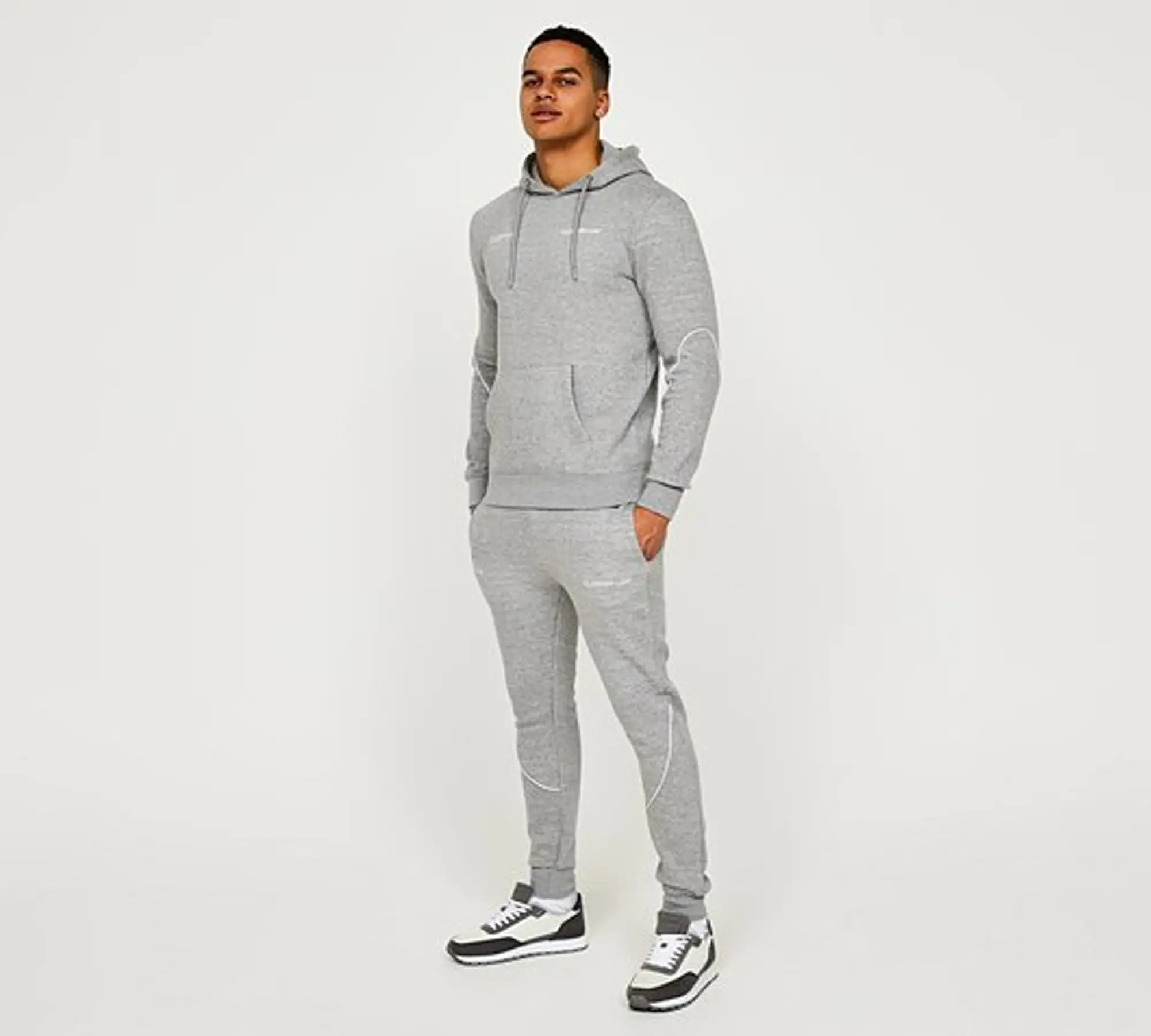 Closure grey tracksuit sale