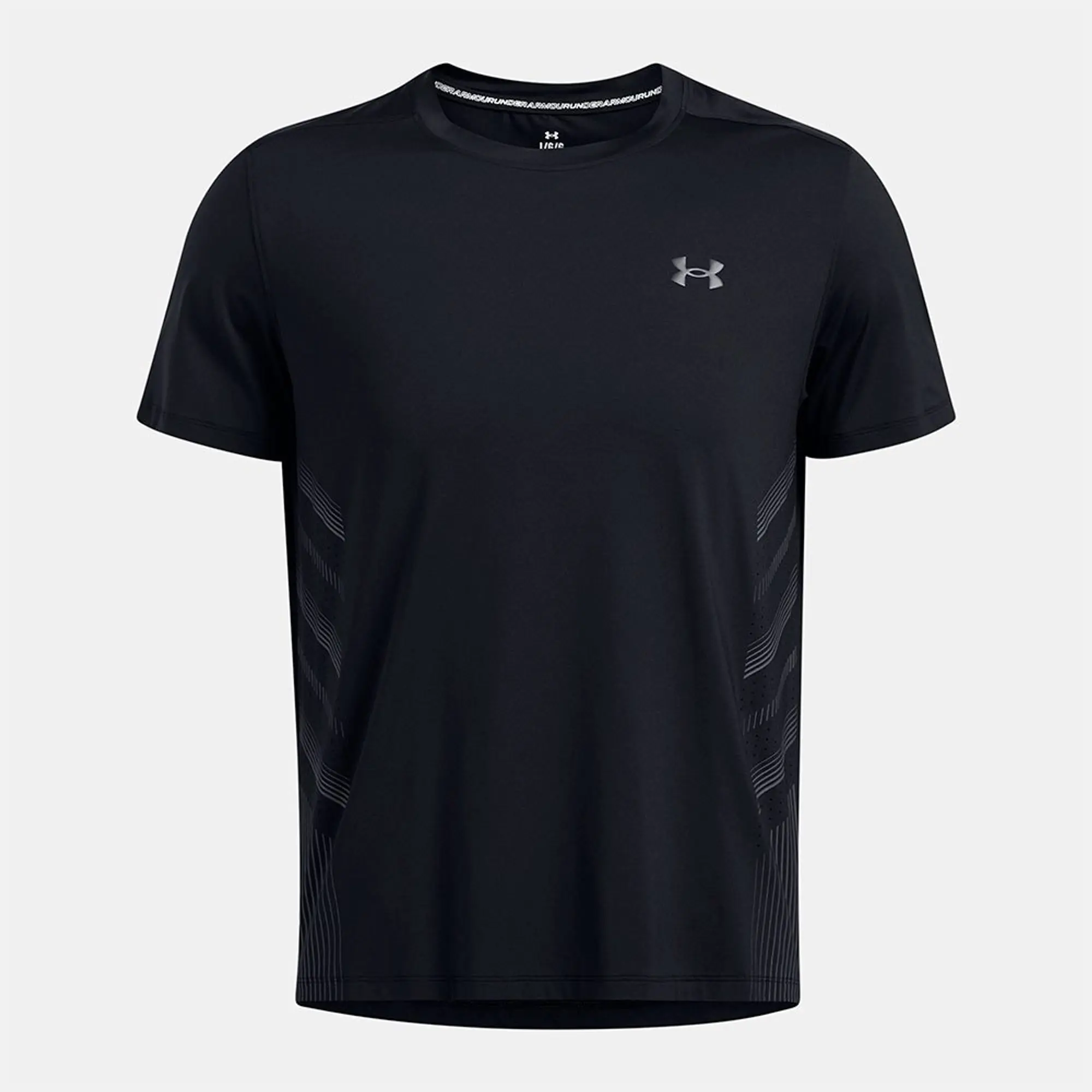 Men's  Under Armour  Launch Elite Graphic Short Sleeve Black / Castlerock / Reflective S