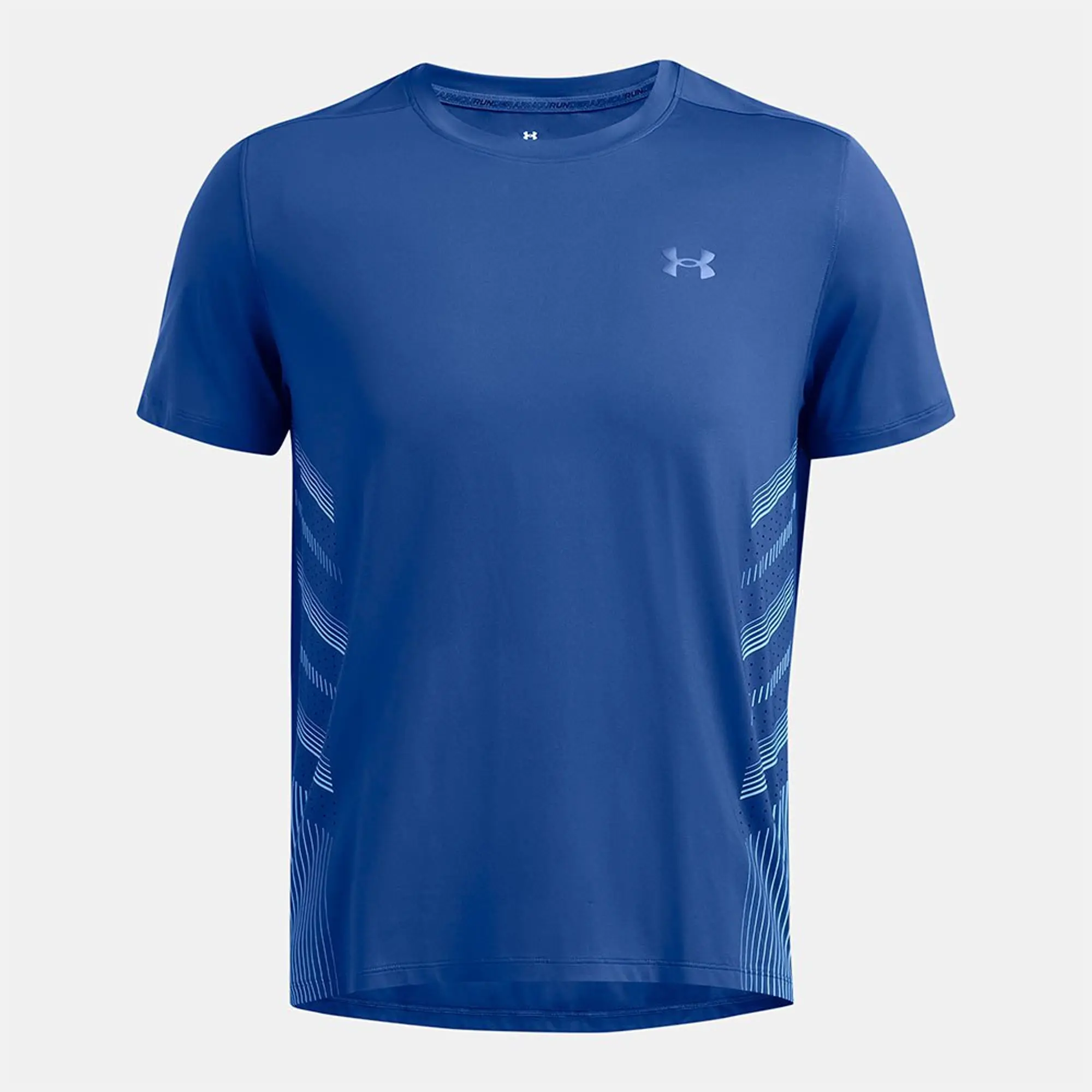 Men's  Under Armour  Launch Elite Graphic Short Sleeve Tech Blue / Horizon Blue / Reflective M