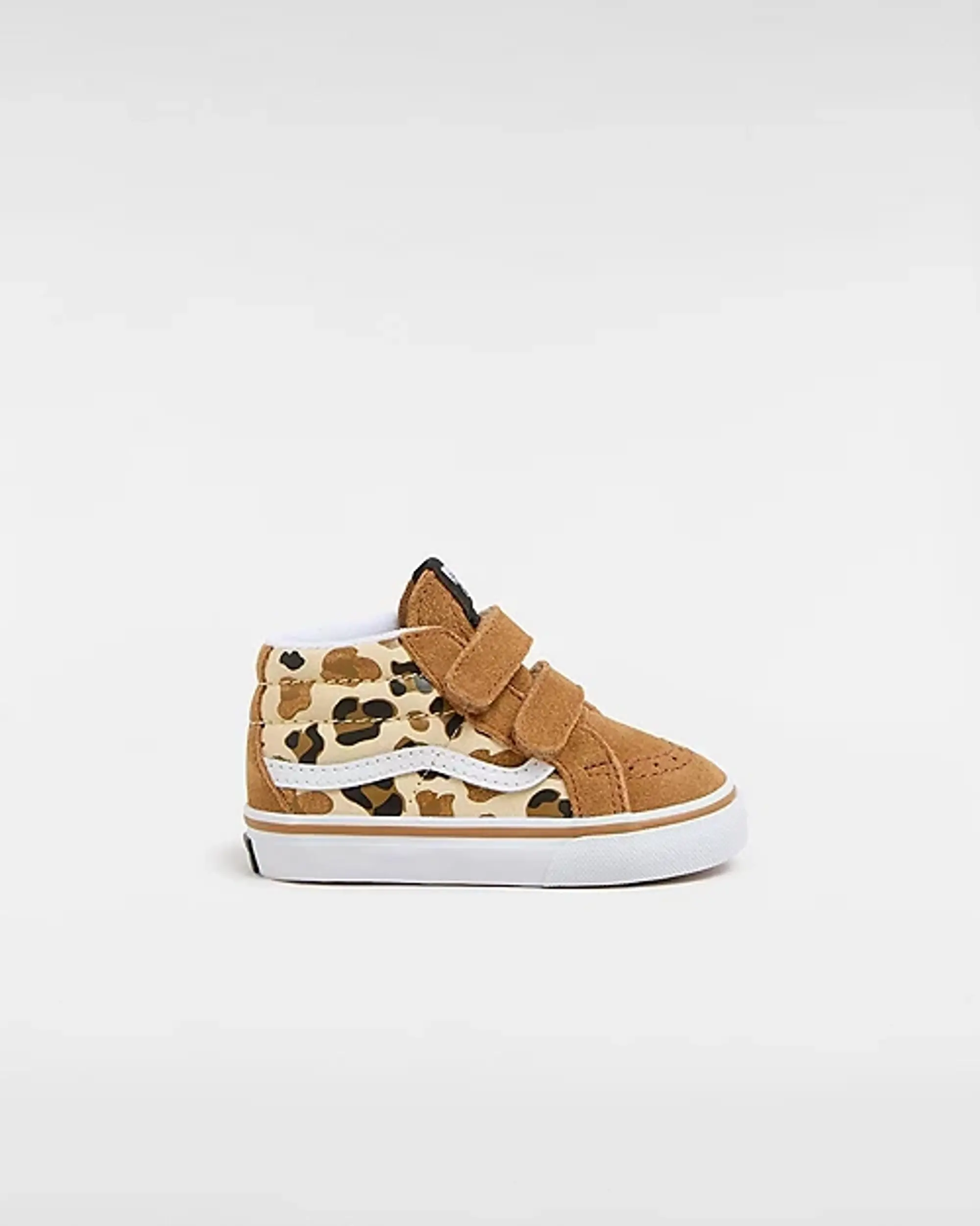 Vans - Toddler Sk8-Mid Reissue Hook And Loop Shoes (1-4 Years), Brown