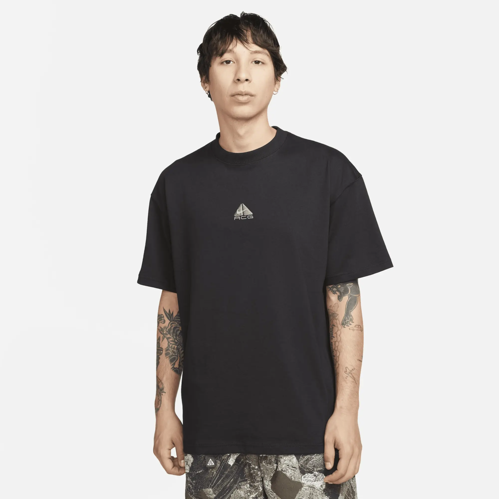 Nike ACG Men's T-Shirt - Black - Recycled Polyester/Organic Cotton