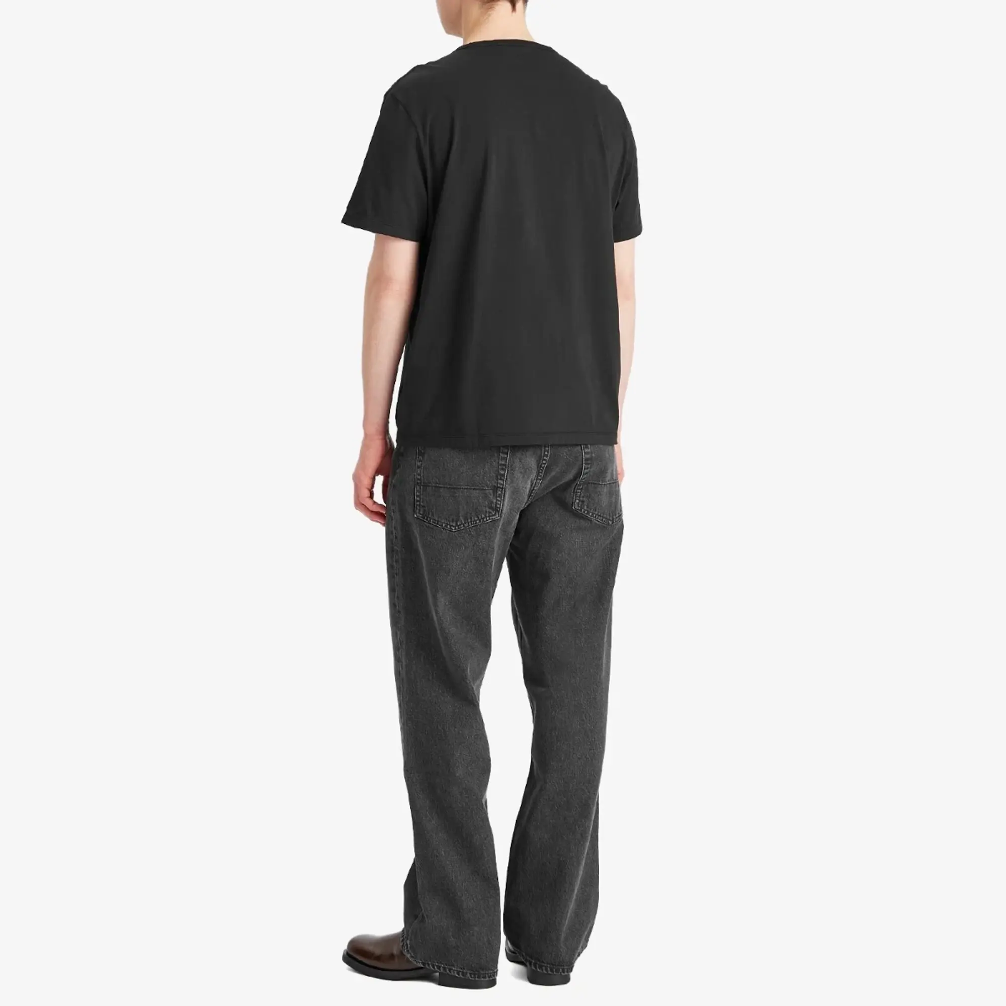 Our Legacy Men's New Box T-Shirt Black Clean Jersey