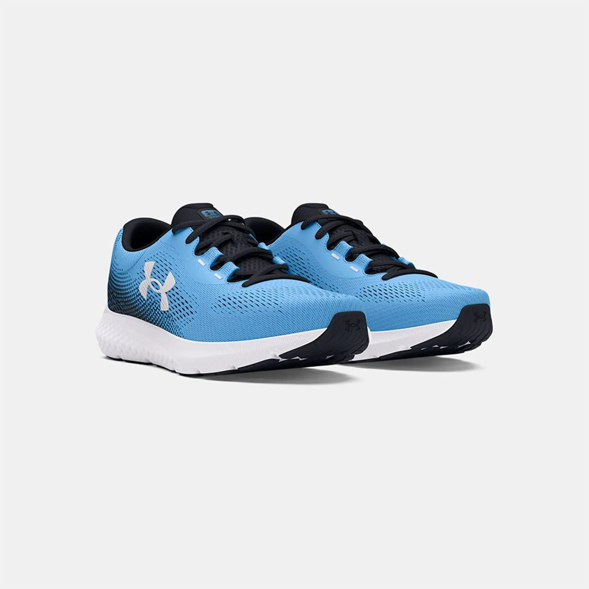 Women's  Under Armour  Rogue 4 Running Shoes Horizon Blue / Black / White 7