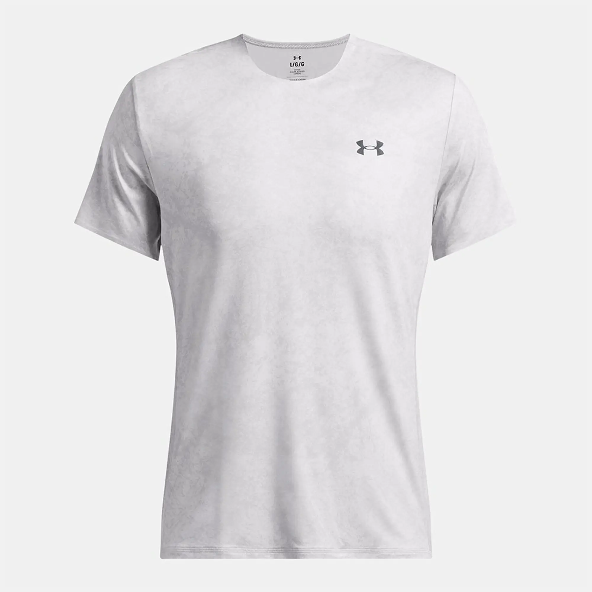 Men's  Under Armour  Vanish Elite Vent Printed Short Sleeve Halo Gray / Black M