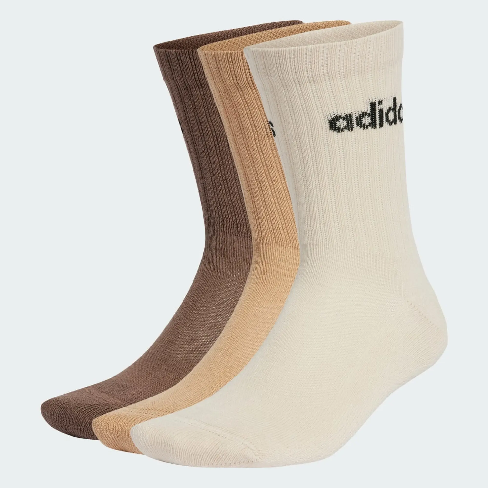 adidas Linear Crew Cushioned Socks 3 Pairs