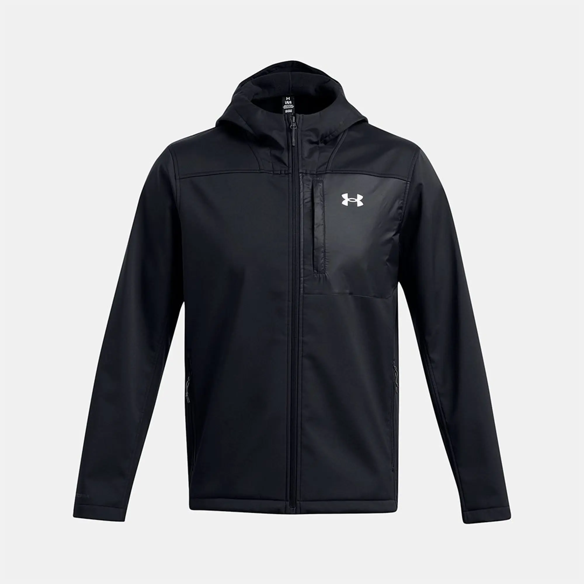 Men's  Under Armour  Storm ColdGear® Infrared Shield 2.0 Hooded Jacket Black / White L