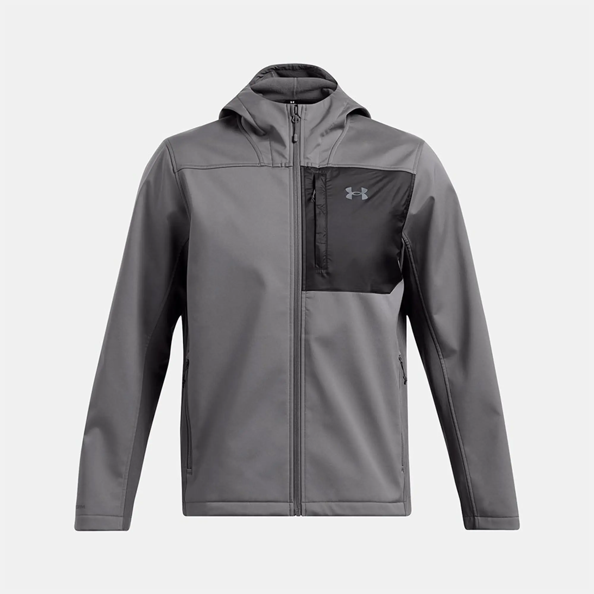Men's  Under Armour  Storm ColdGear® Infrared Shield 2.0 Hooded Jacket Castlerock / Black / Castlerock L