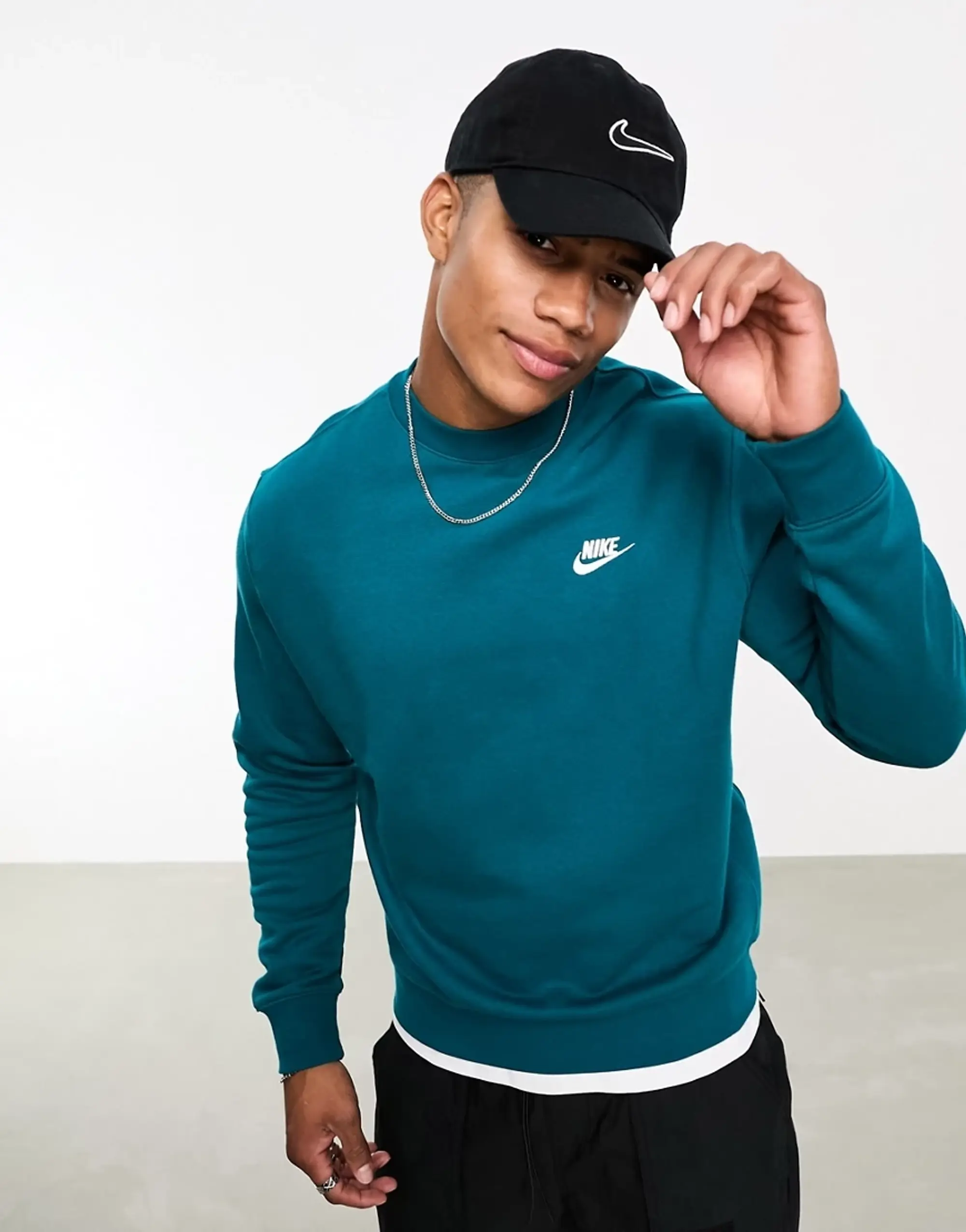 Nike Club Sweatshirt - Geode Teal