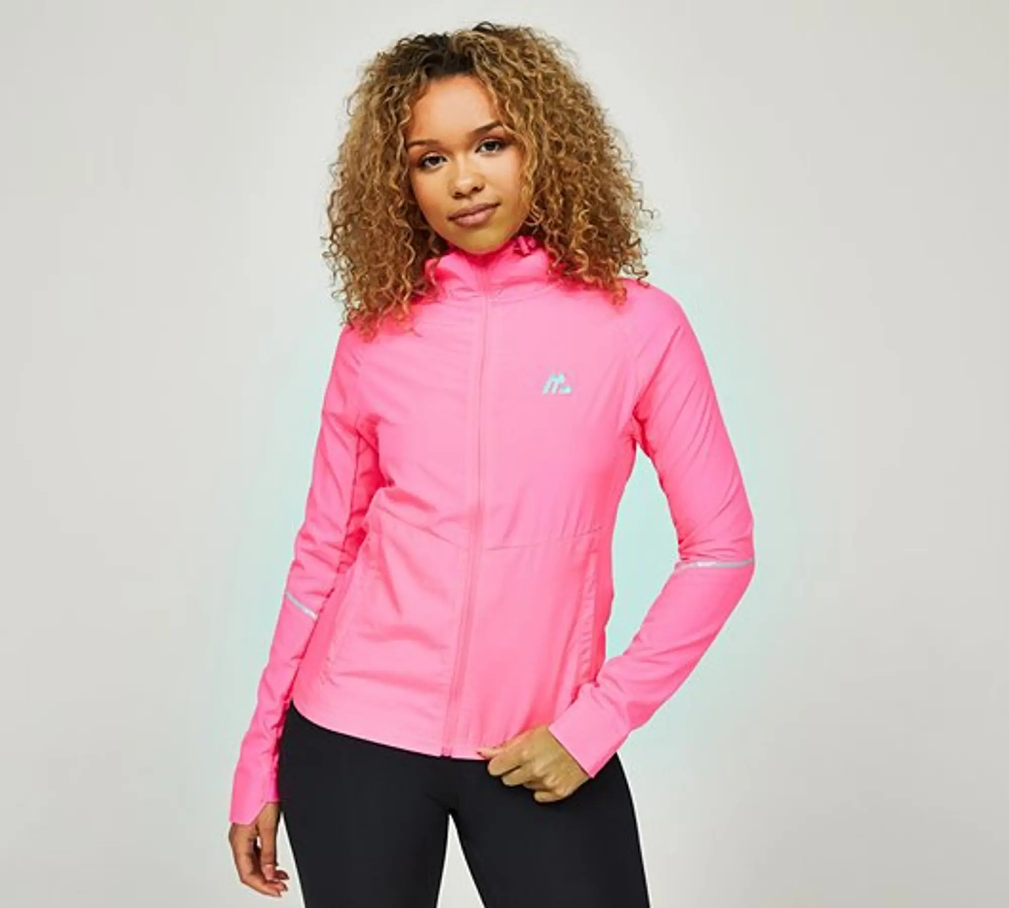 Montirex Womens Speed 2.0 Windbreaker Neon Pink 851479 643 FOOTY.COM