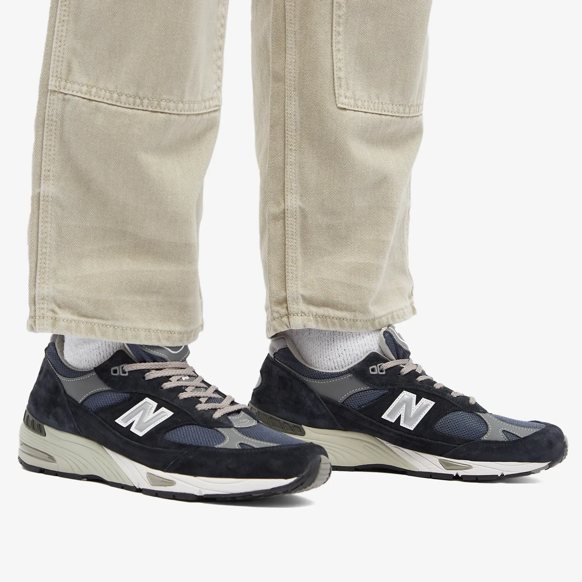 New Balance Men's  - Made in England Navy/Grey
