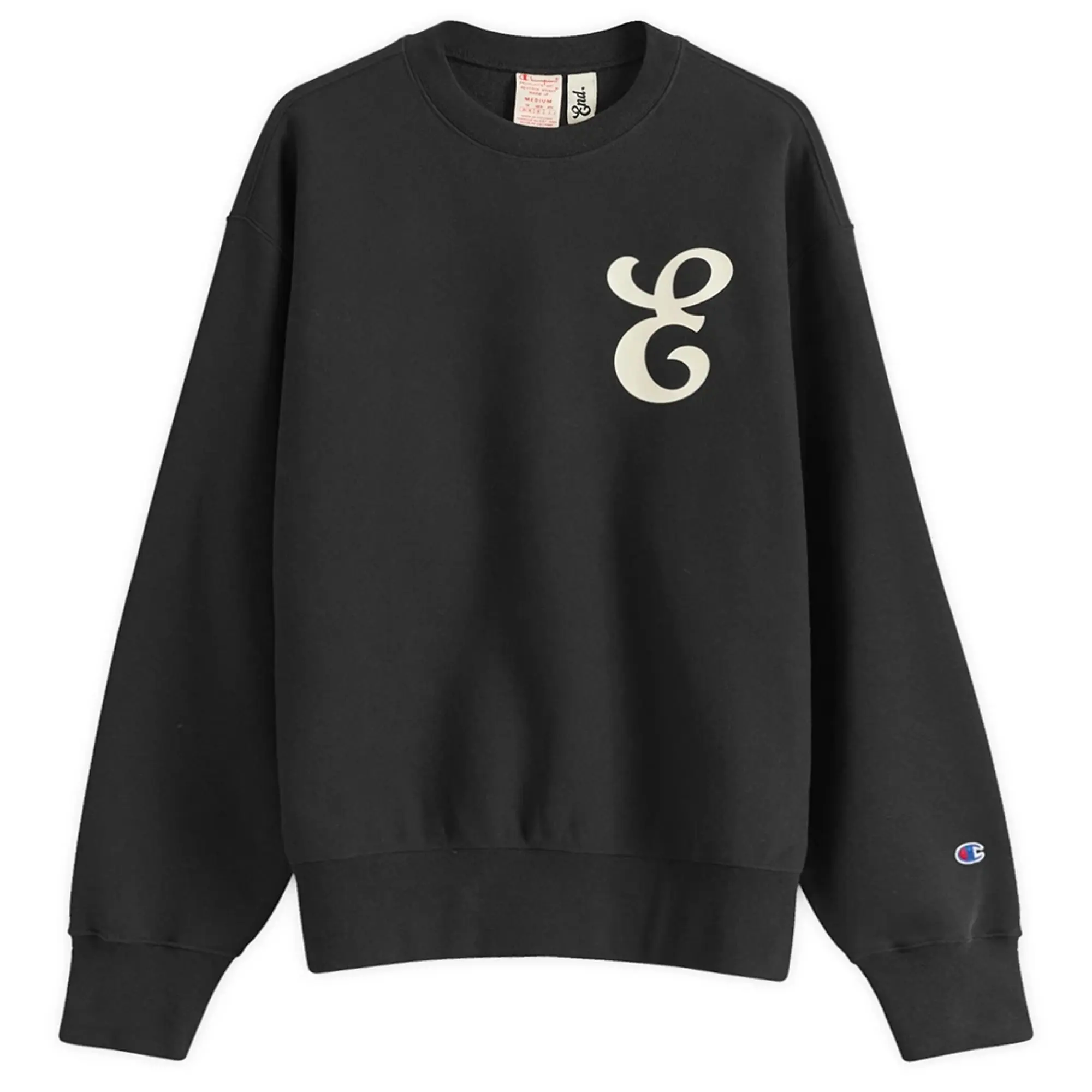 Champion Men's for E by END. Crew Sweat Black